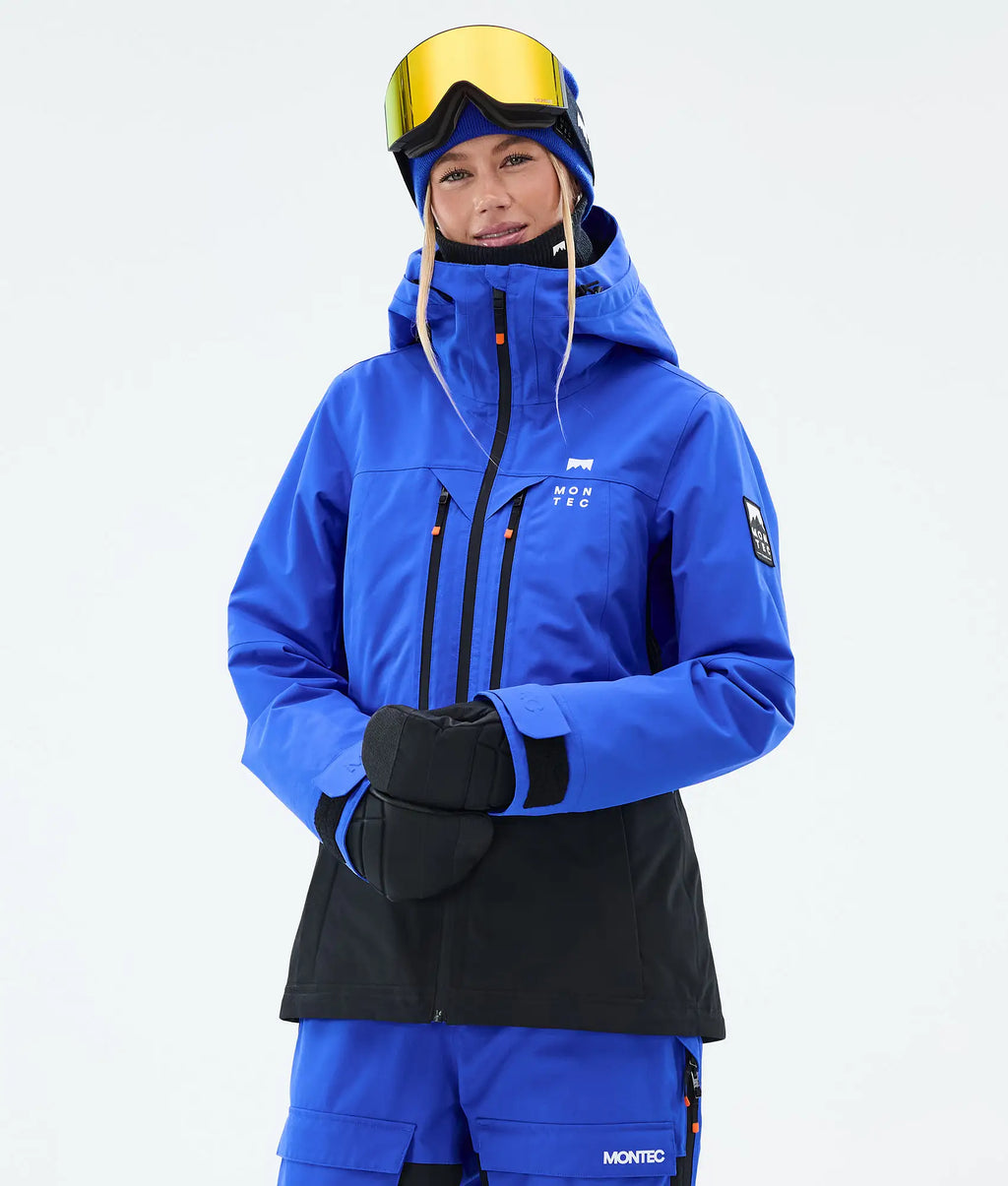 Veste de ski Moss W pour femme - Bleu cobalt/Noir