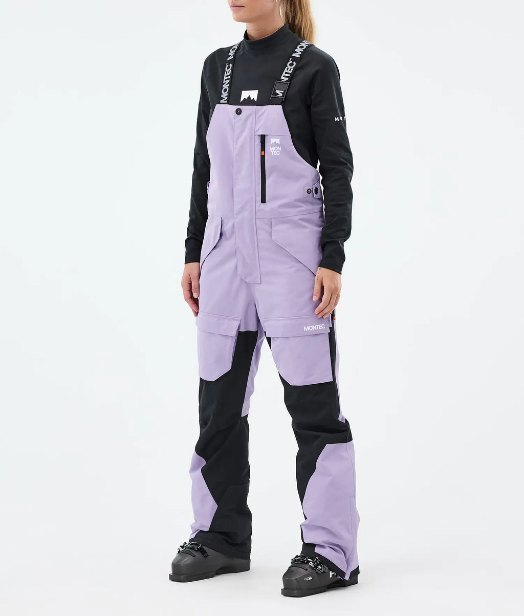 Fawk W Pantalon de Ski Femme Faded Violet/Black