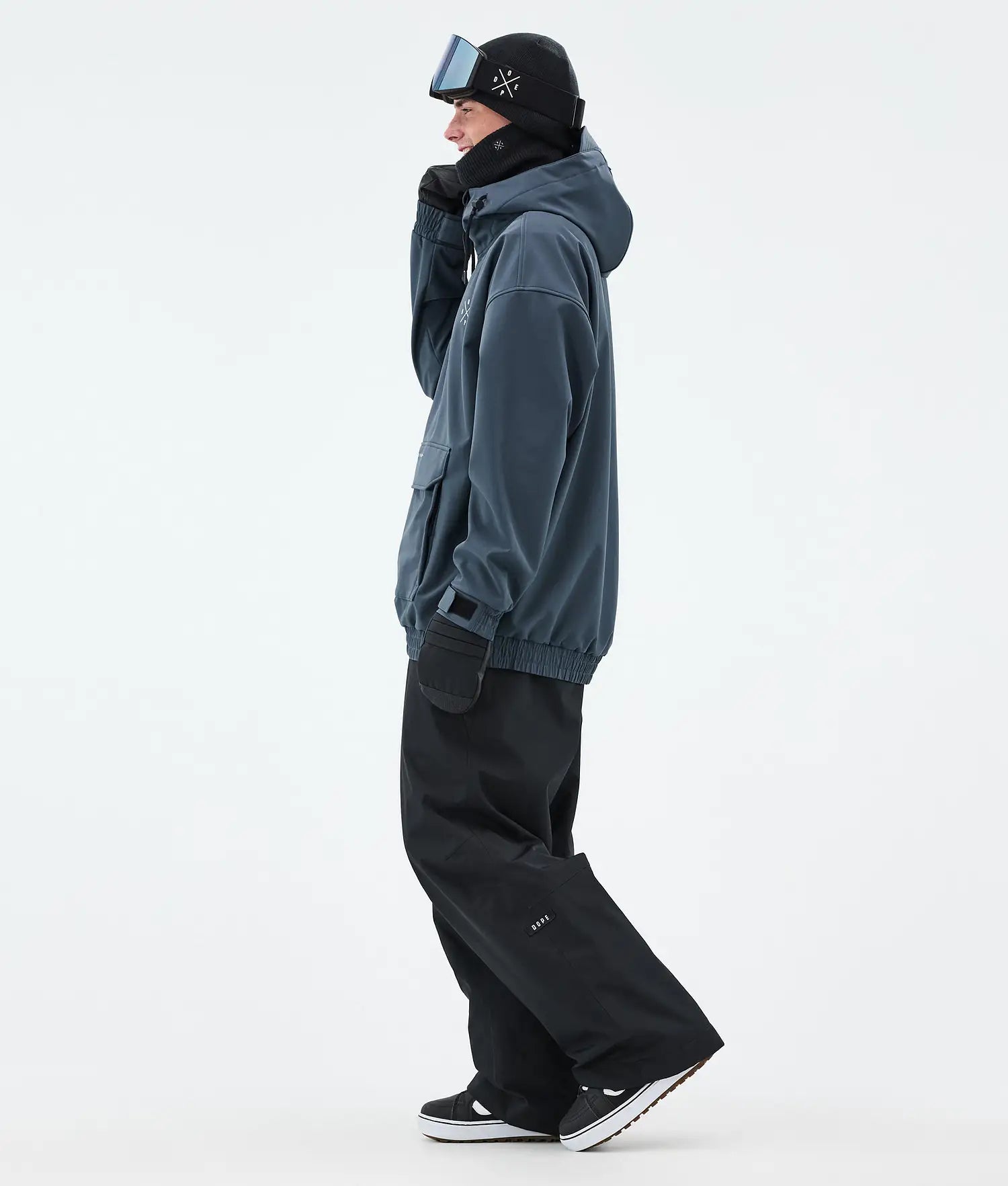 Cyclone Snowboard Jacket Men Metal Blue novo