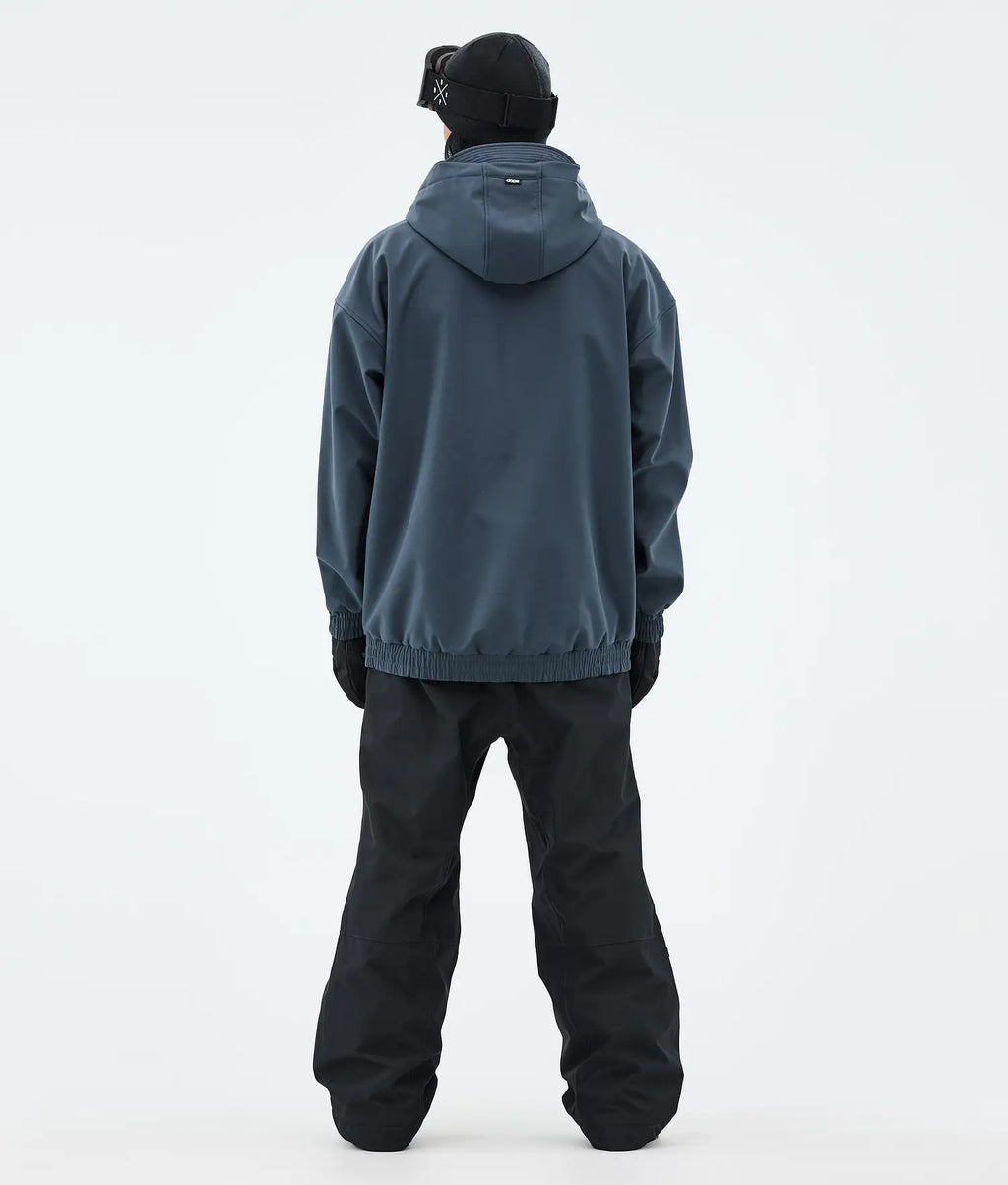 Cyclone Snowboard Jacket Men Metal Blue novo