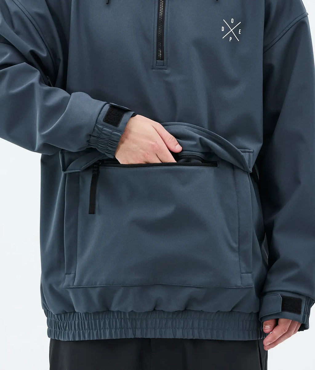 Cyclone Snowboard Jacket Men Metal Blue novo