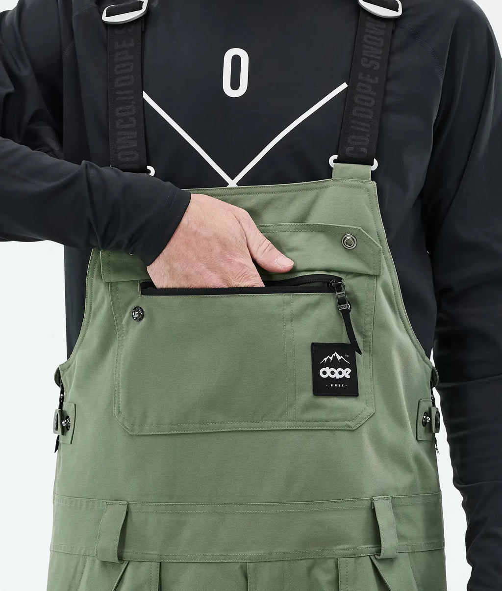 Notorious B.I.B Snowboard Pants Men Moss Green