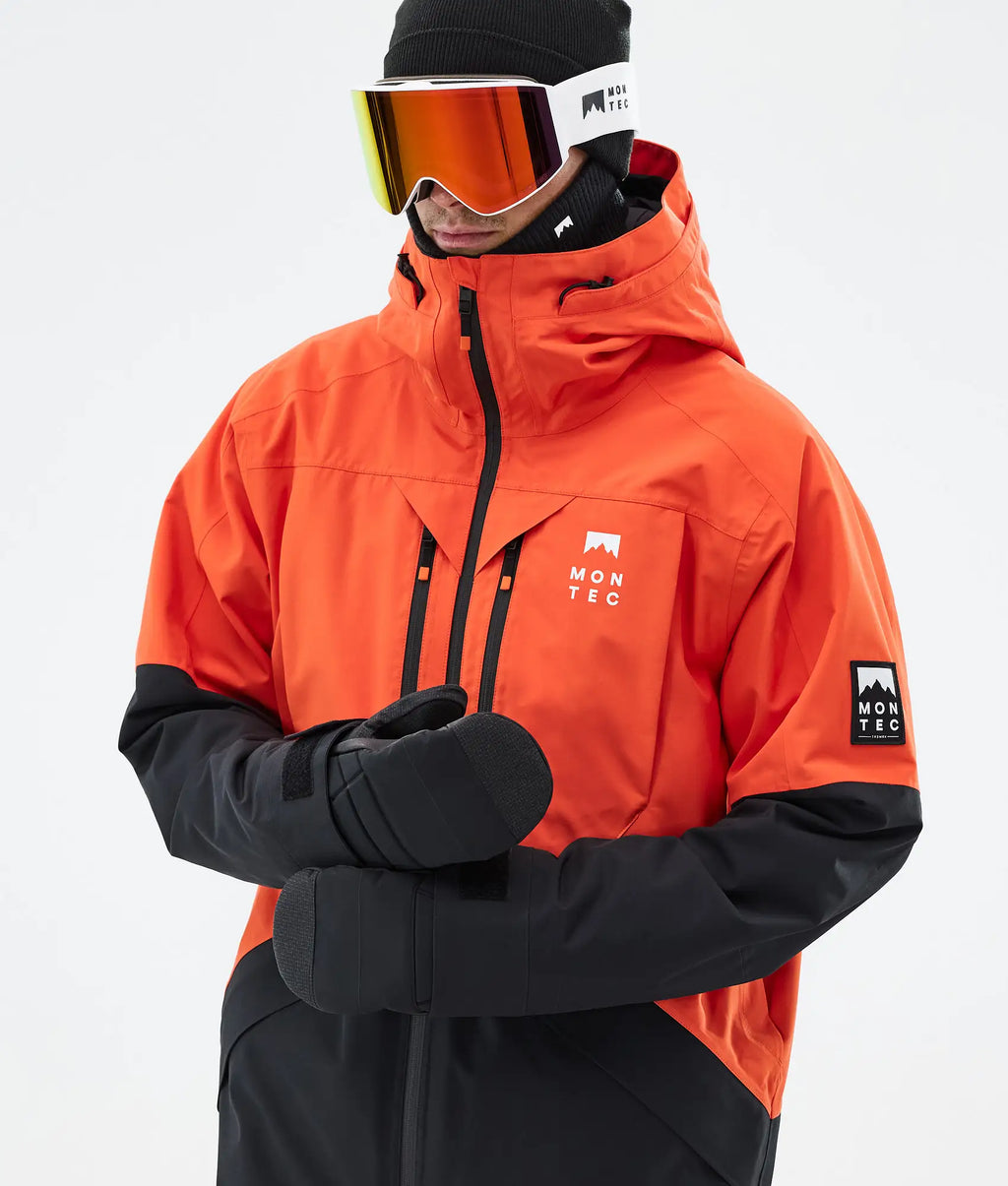 Veste de ski Arch pour homme - Orange/Noir