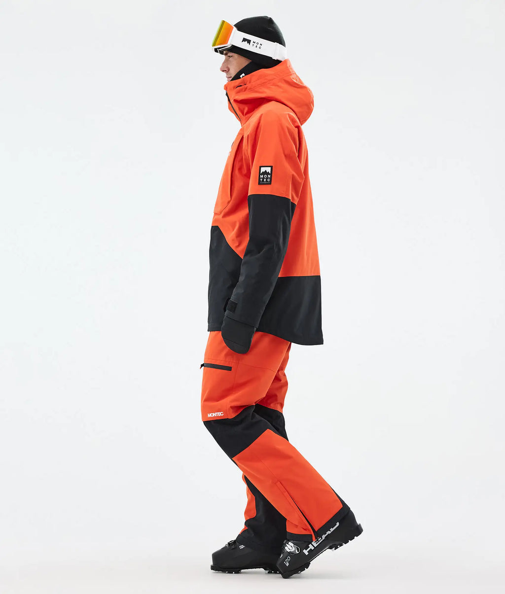 Veste de ski Arch pour homme - Orange/Noir
