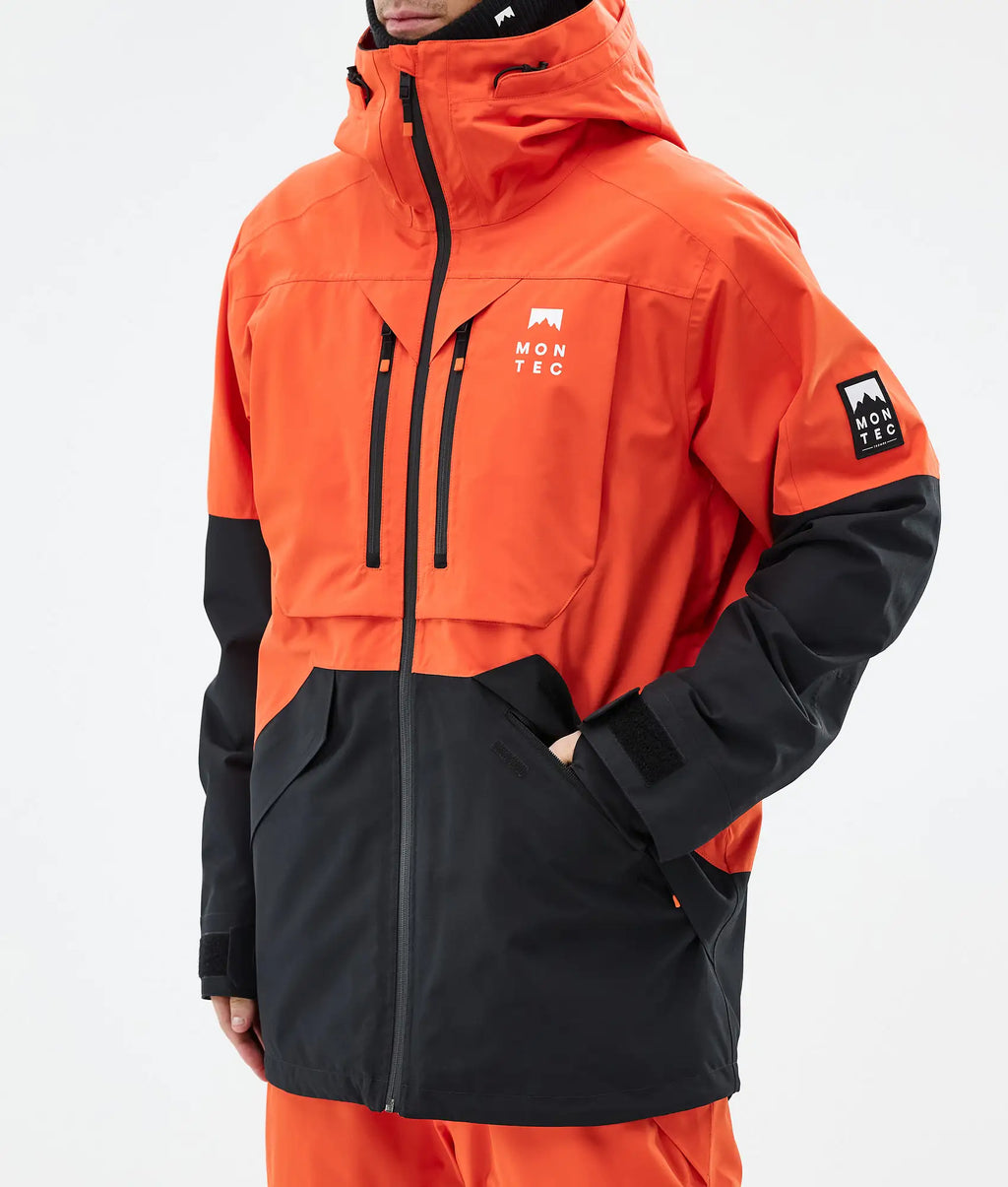 Veste de ski Arch pour homme - Orange/Noir