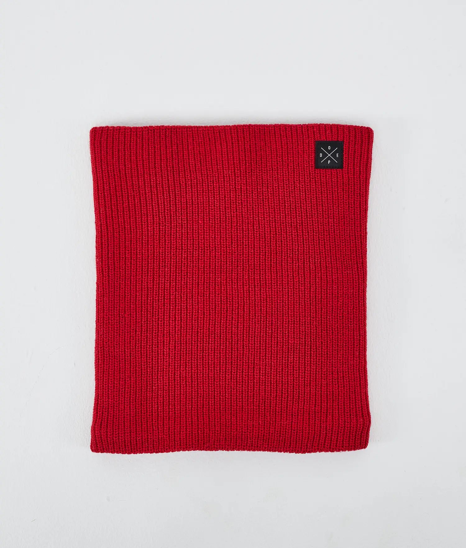 2X-Up Knitted tube scarf Deep Red