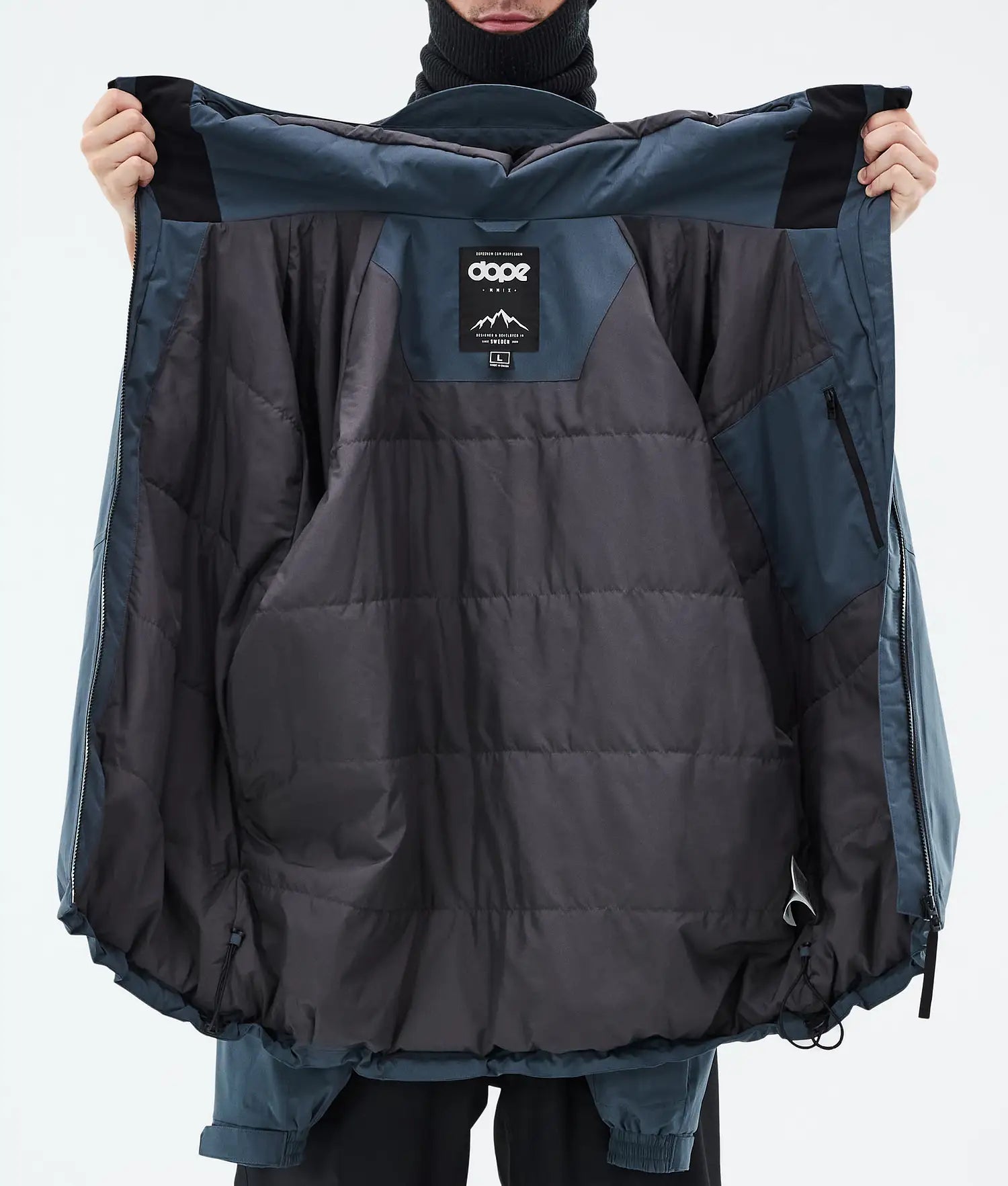 Spartan Snowboard Jacket Men Metal Blue