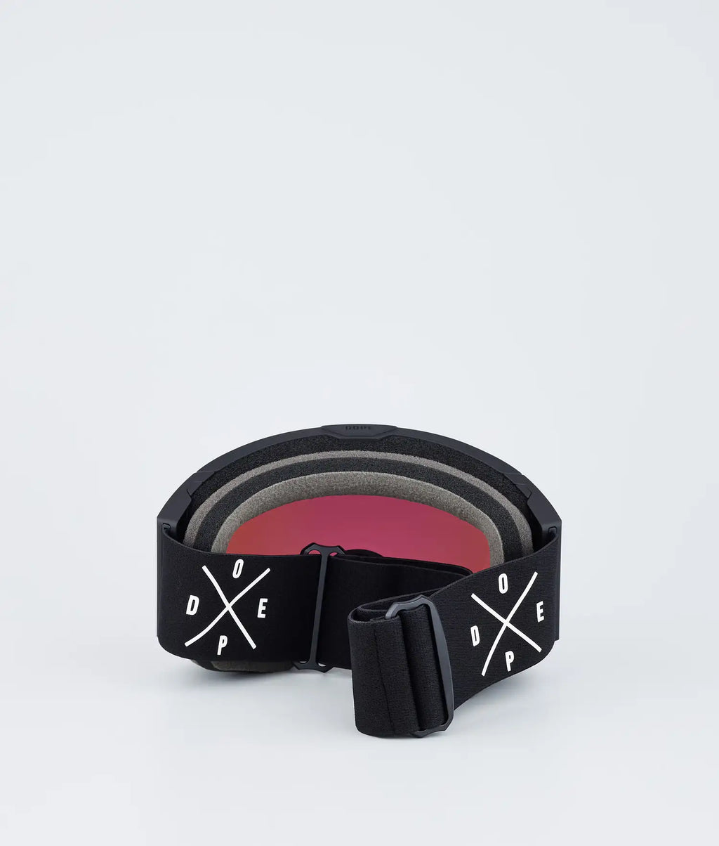 Sight ski goggles Black/Green Mirror