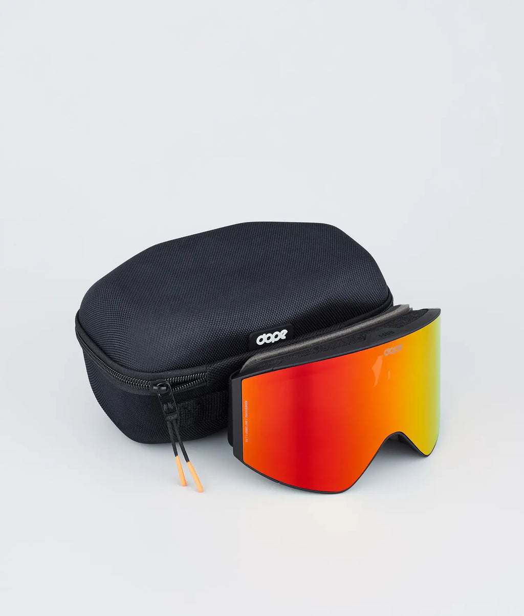 Sight ski goggles Black/Red Mirror