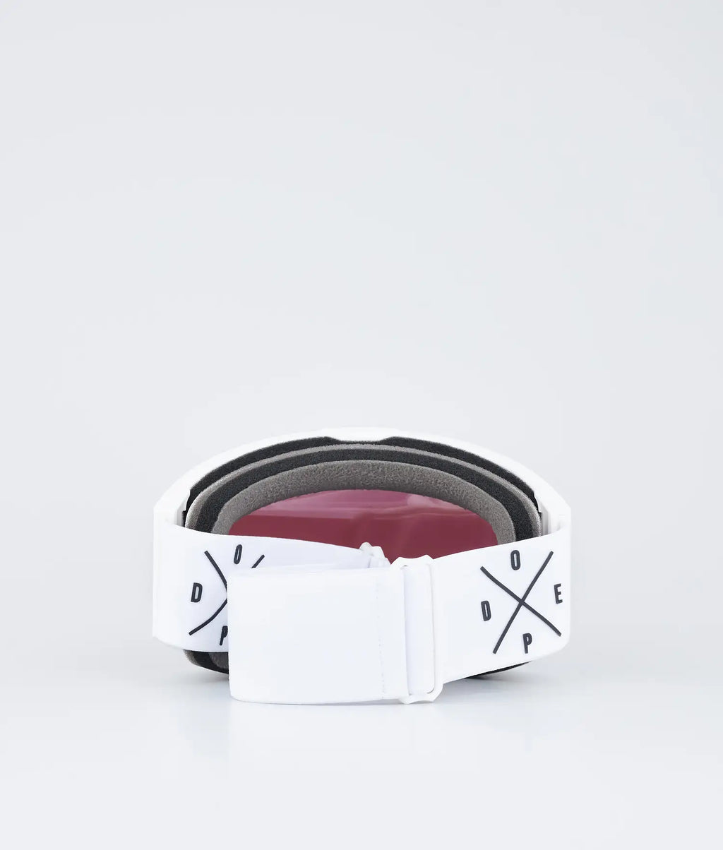 Sight ski goggles White/Silver Mirror