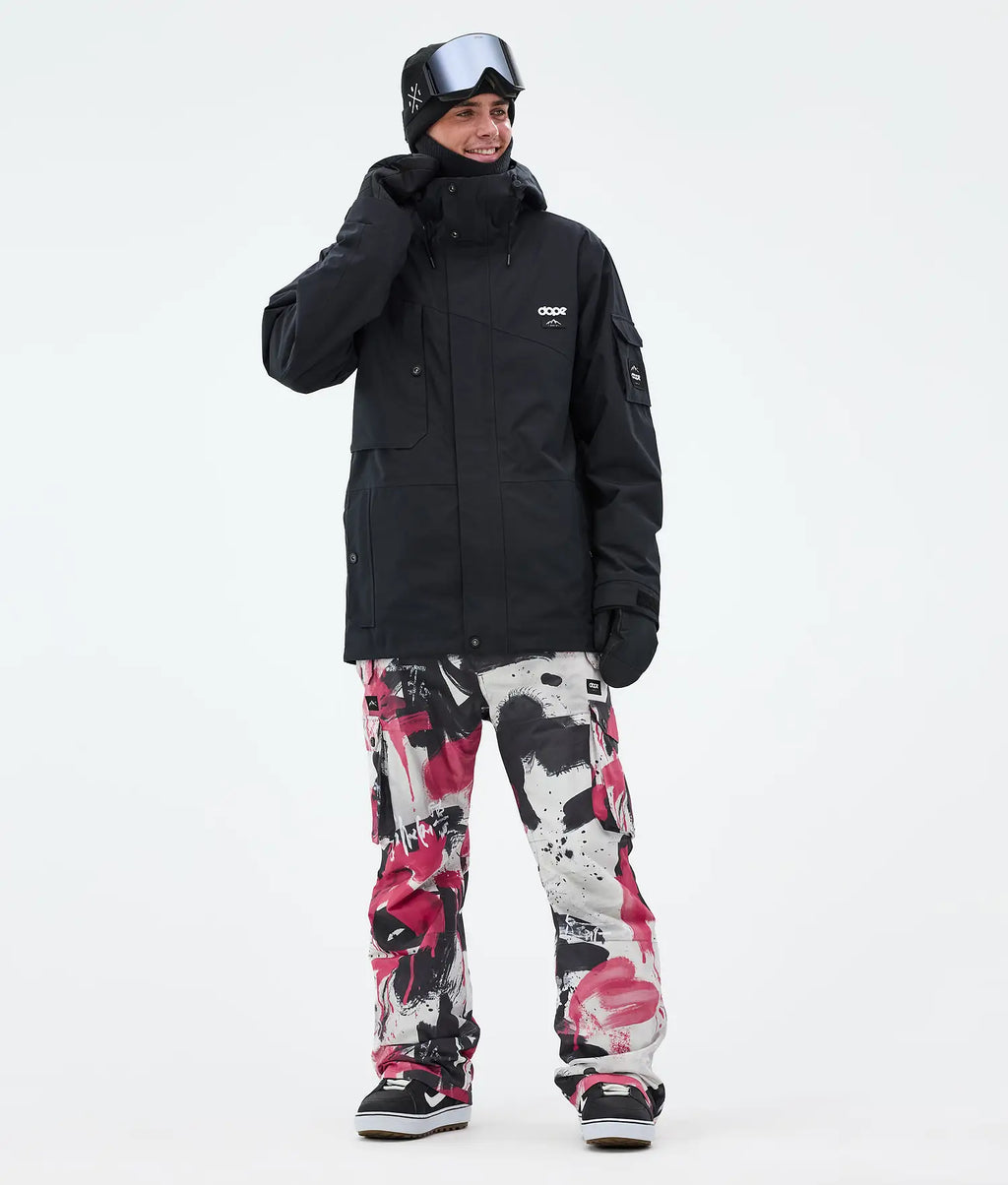 Iconic Snowboard Pants Men Doodle novo