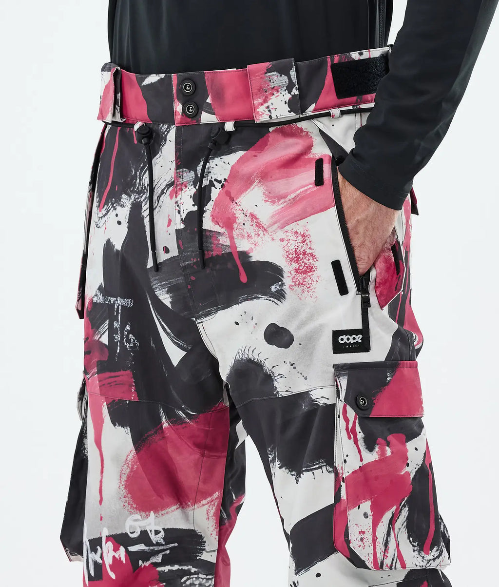 Iconic Snowboard Pants Men Doodle novo