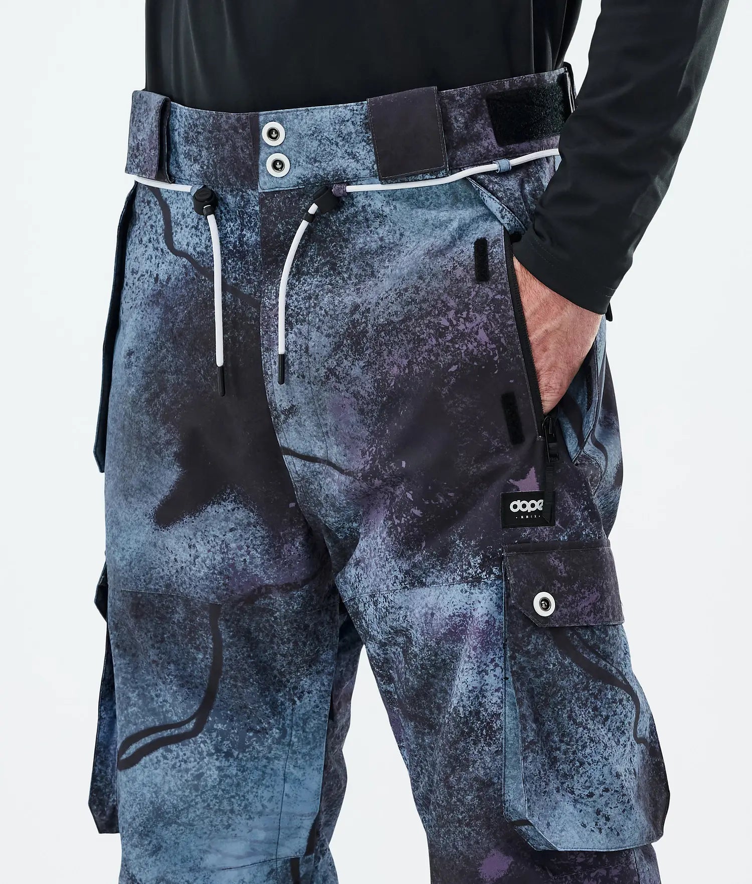 Iconic Snowboard Pants Men Jungle Purple novo