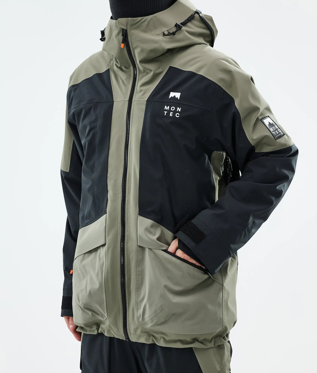 Veste de ski Morpheus pour homme - Vert/Noir