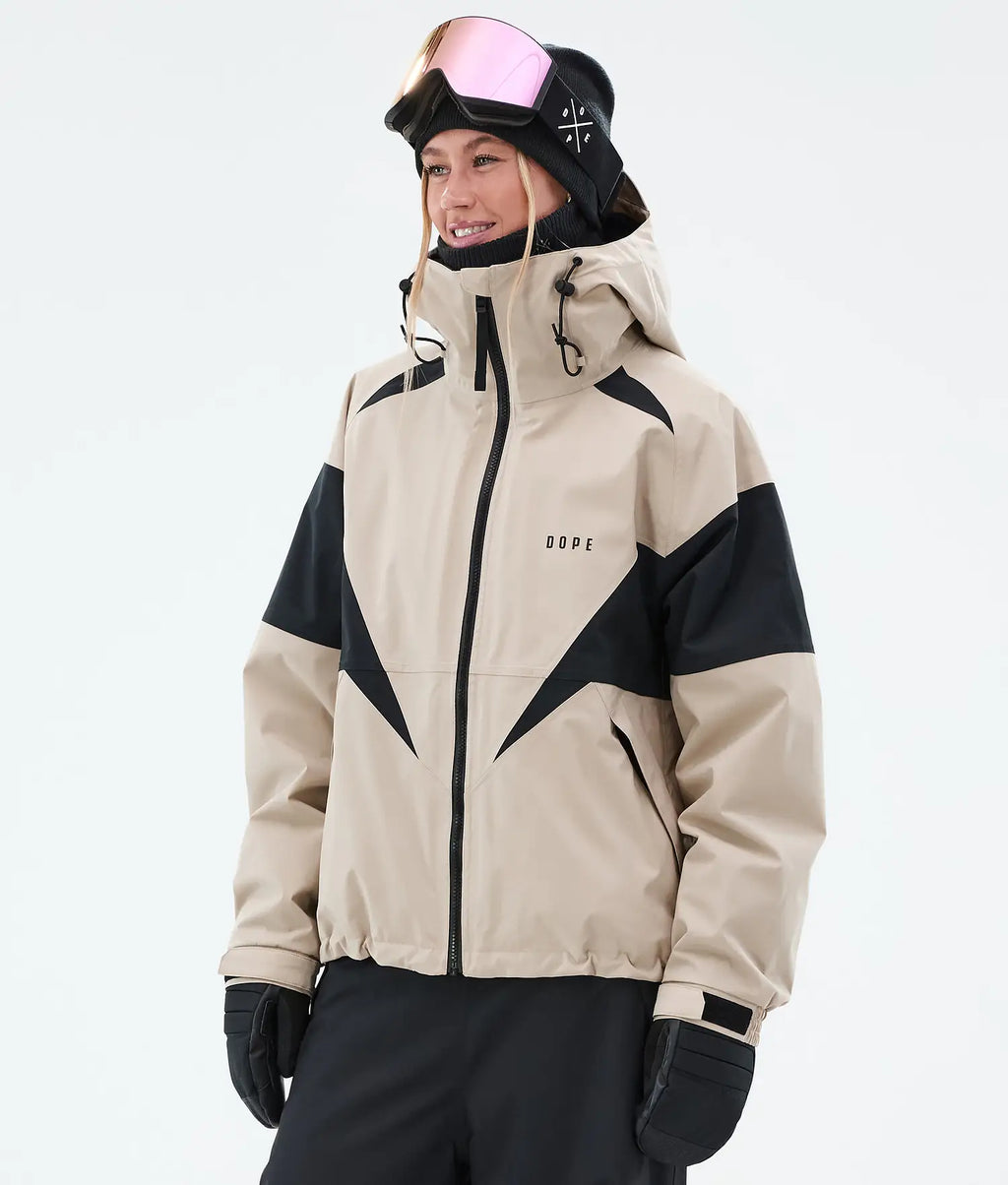 Spartan W Snowboard Jacket Women Spike Sand/Black novo