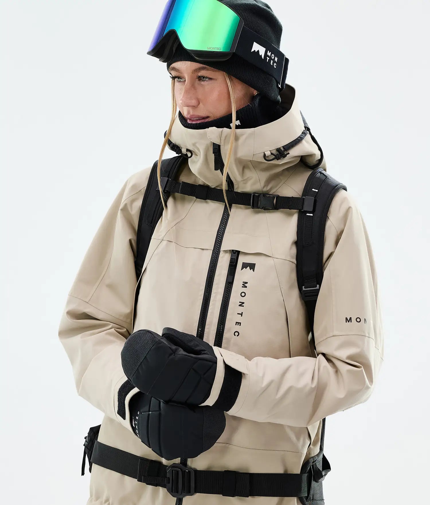 Oracle W Veste de Ski Femme Sand