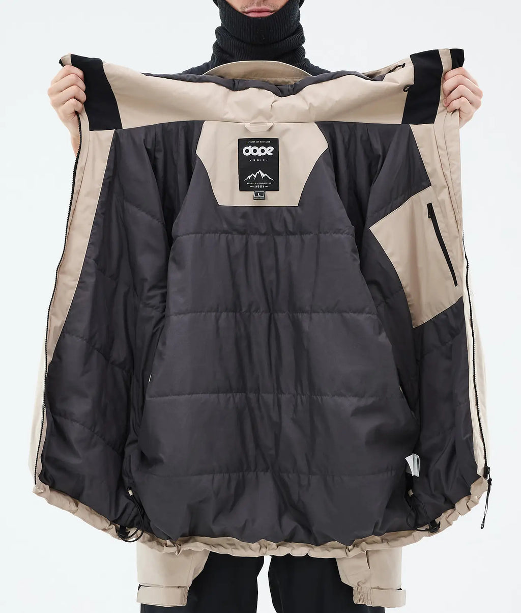 Spartan snowboard jacket men sand