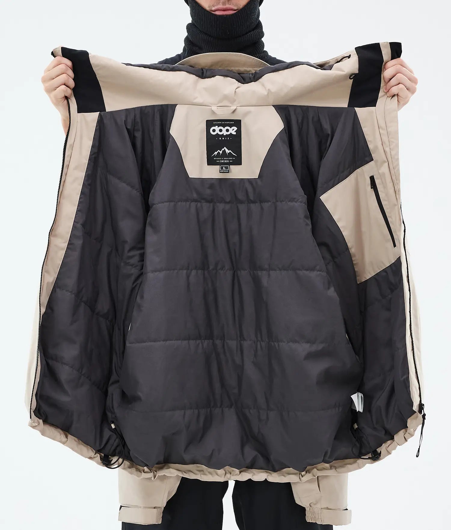 Spartan snowboard jacket men sand