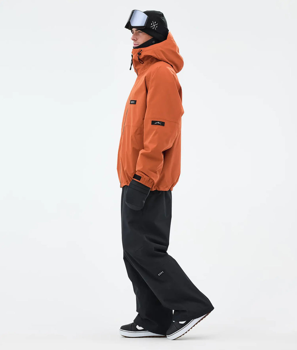 Spartan Snowboard Jacket Men Burnt Orange