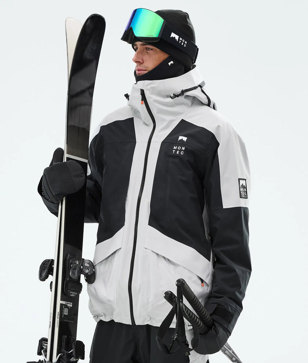 Veste de ski Morpheus pour homme - Gris clair/Noir
