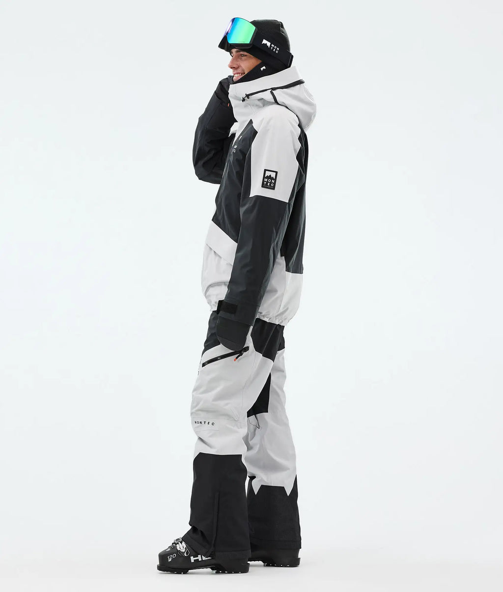 Veste de ski Morpheus pour homme - Gris clair/Noir
