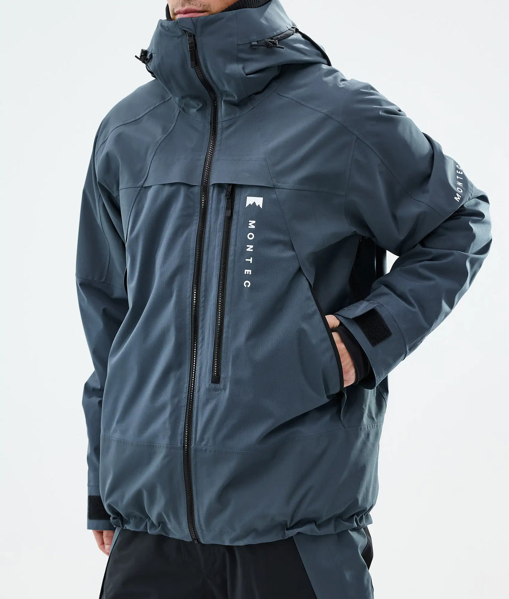 Veste de ski Oracle pour homme - Bleu métallisé
