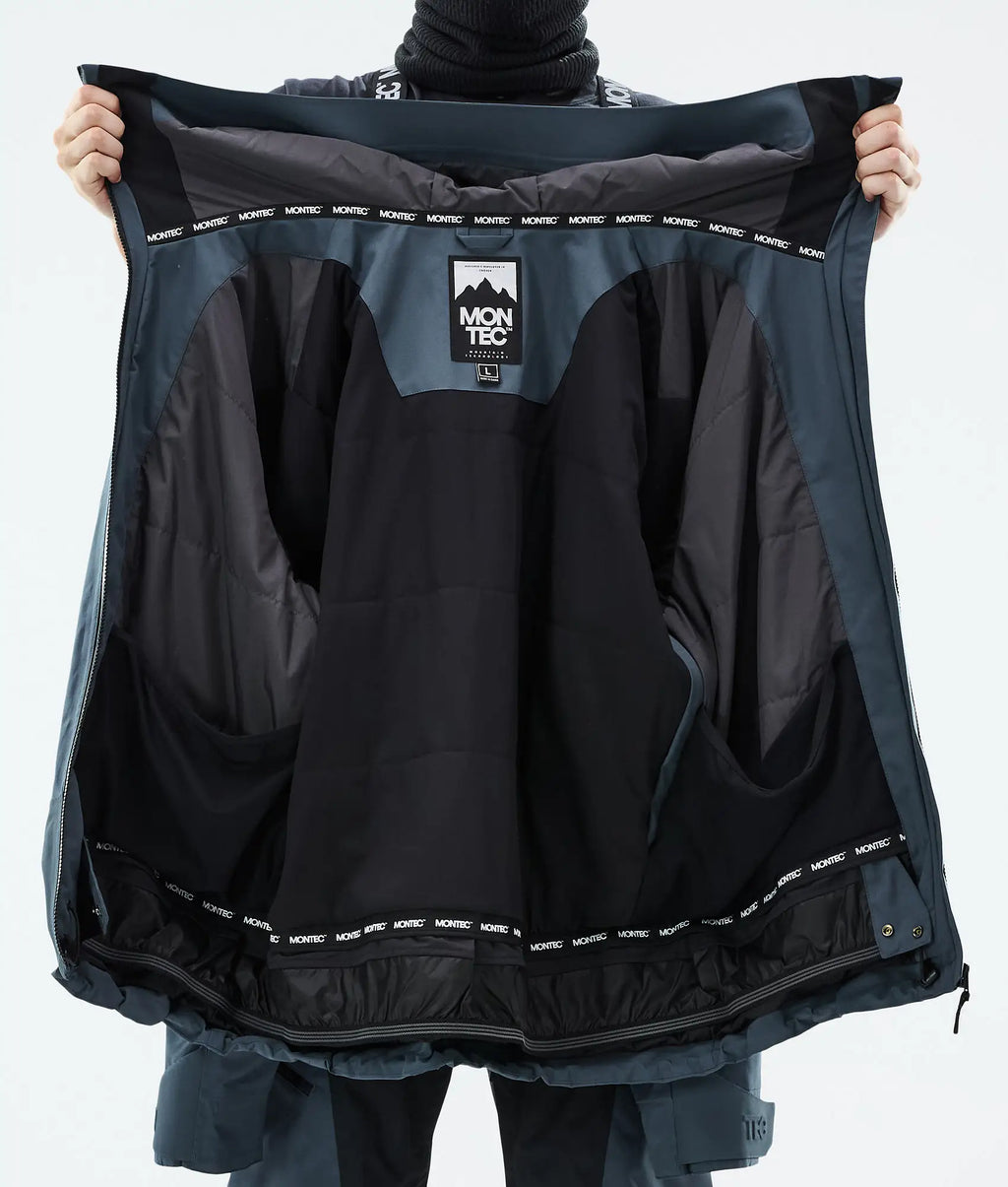 Veste de ski Oracle pour homme - Bleu métallisé