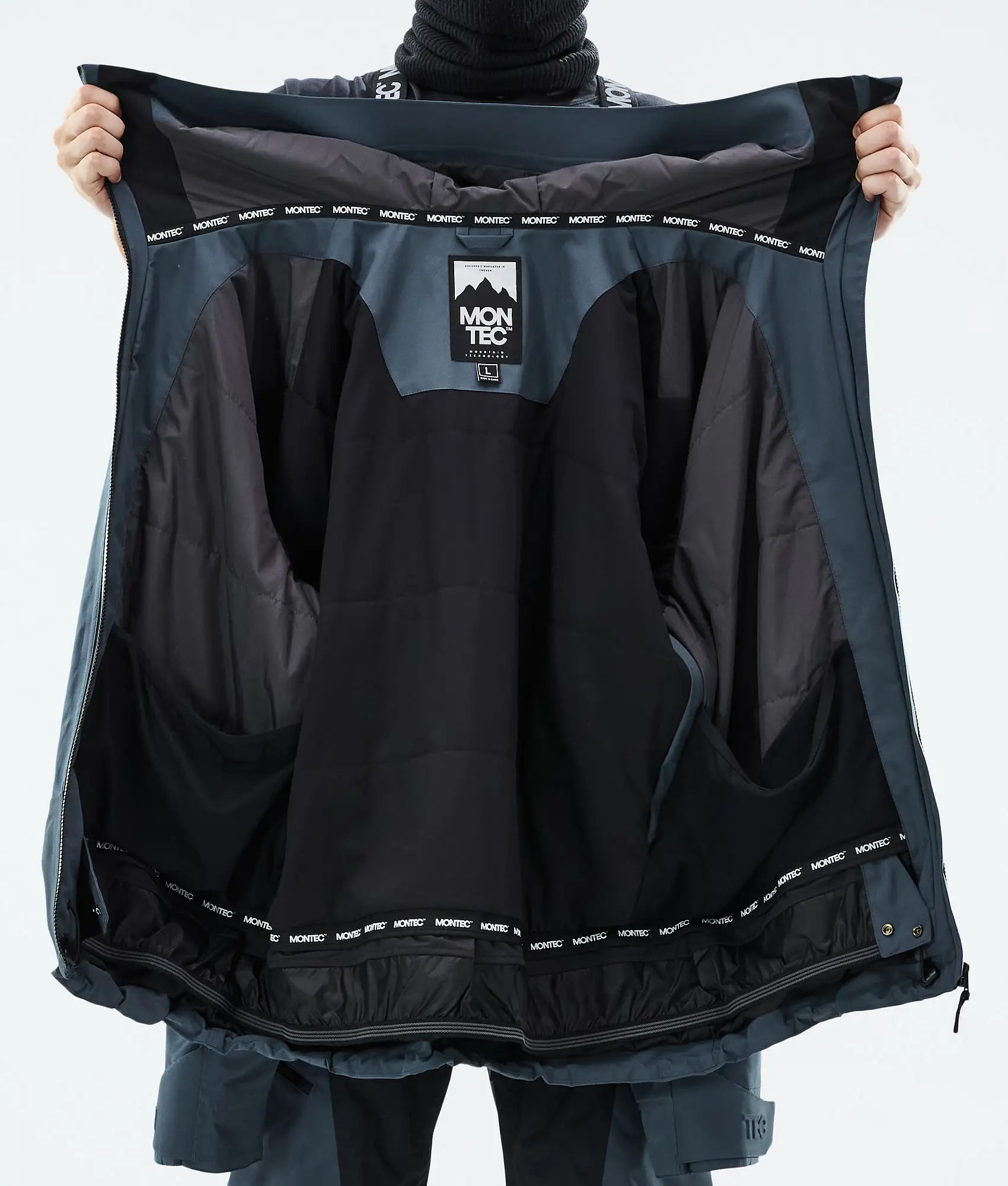 Veste de ski Oracle pour homme - Bleu métallisé