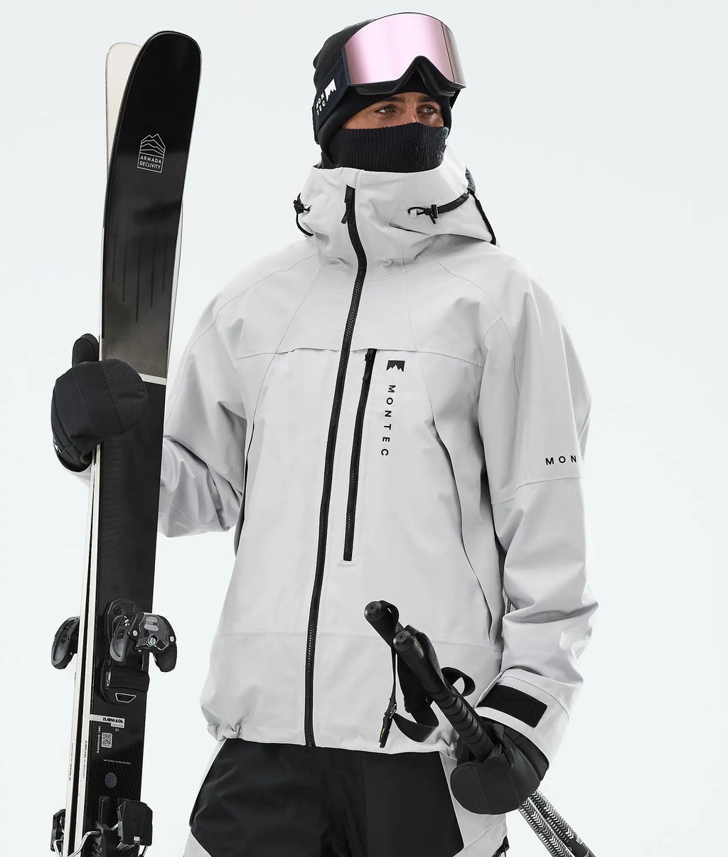 Veste de ski Oracle pour homme - Gris clair