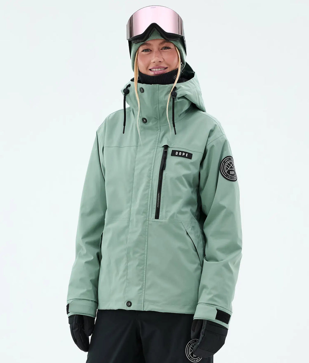 Blizzard W Full Zip Snowboard Jacket Women Faded Green novo