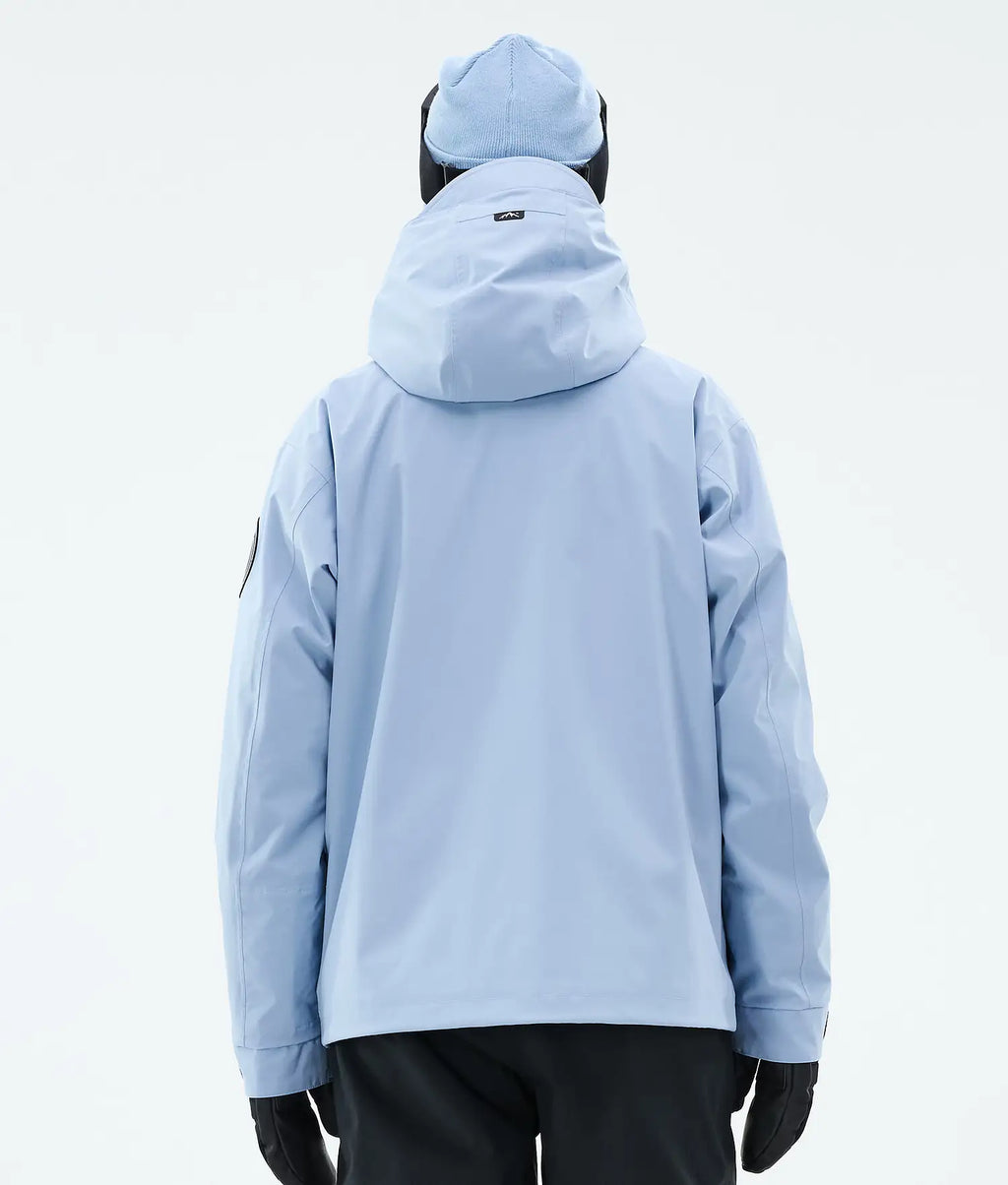 Blizzard W Full Zip Snowboard Jacket Women Light Blue