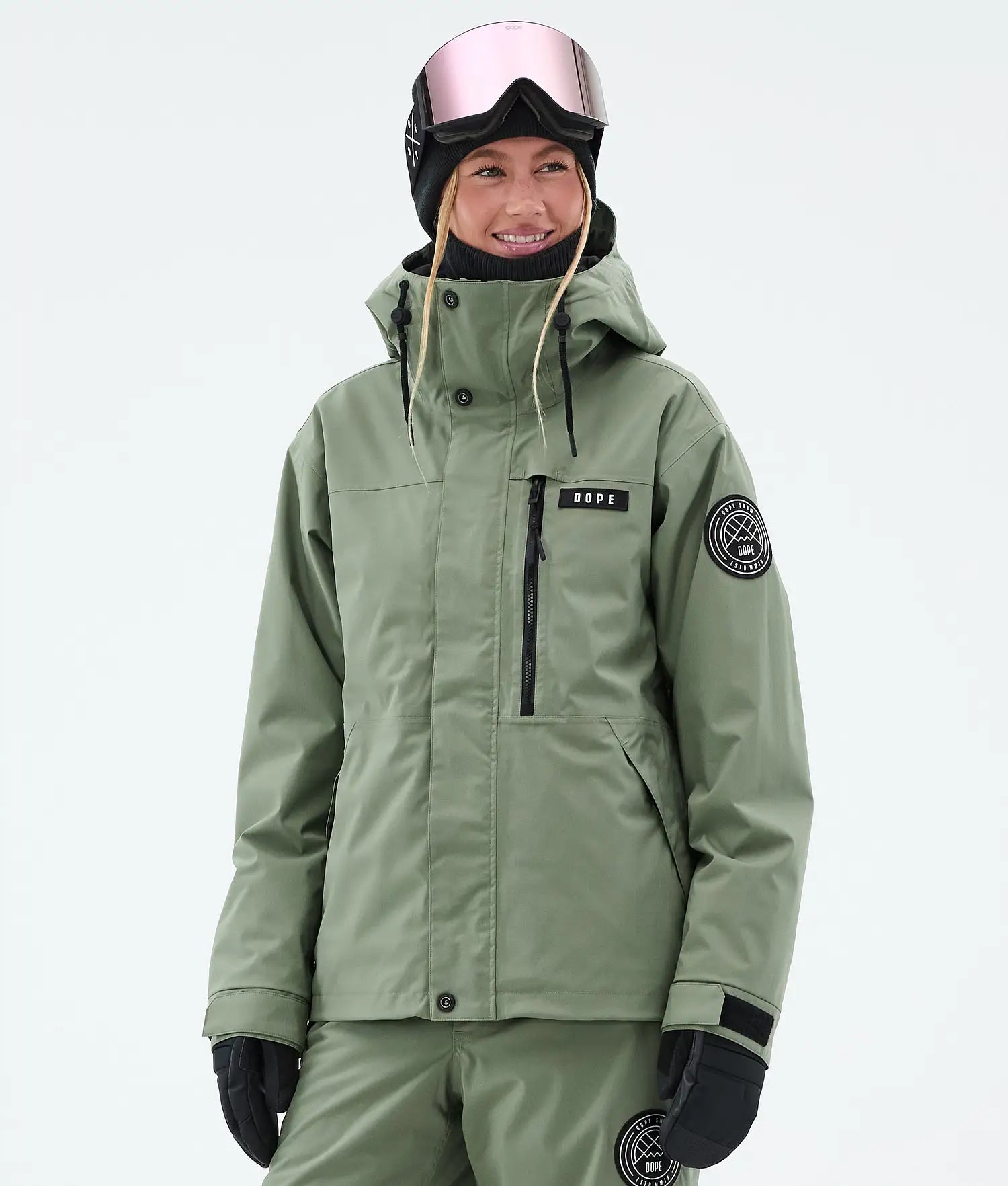 Blizzard W Full Zip Snowboard Jacket Women Moss Green