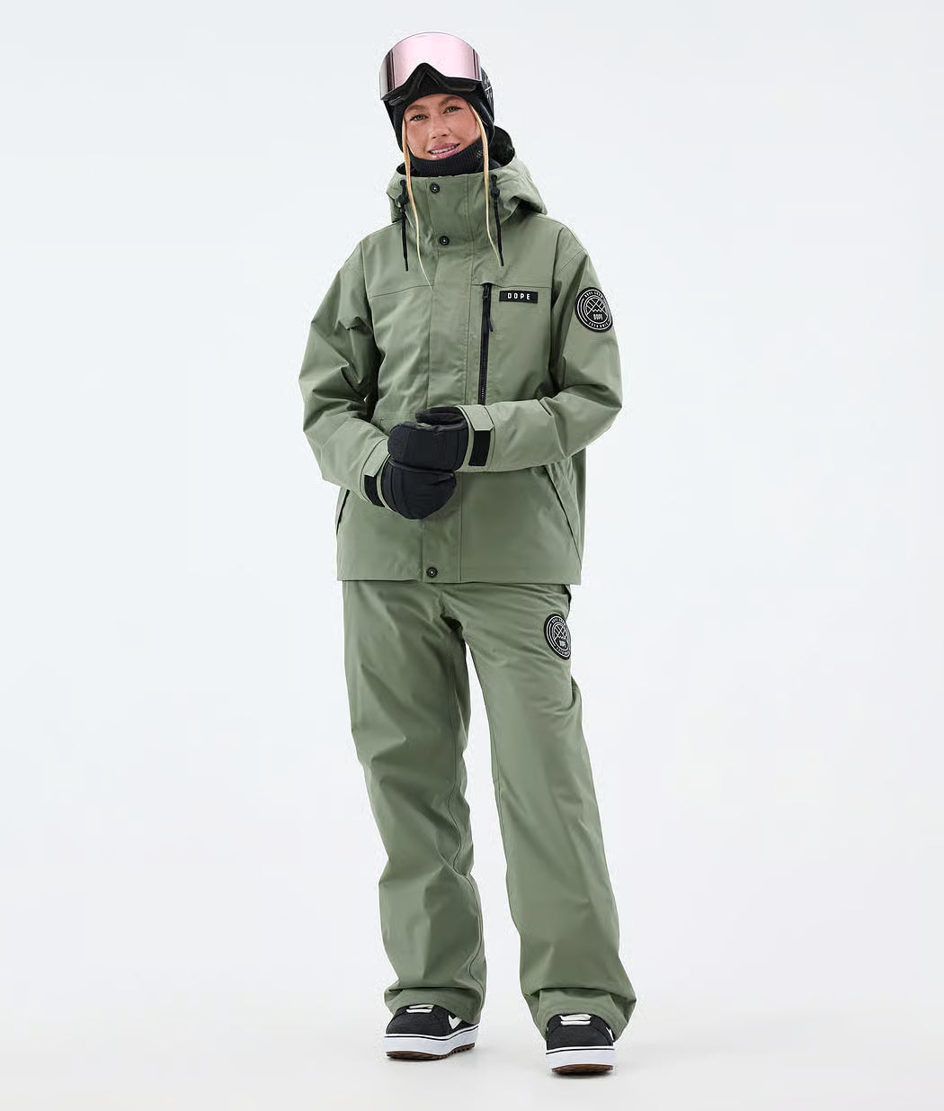 Blizzard W Full Zip Snowboard Jacket Women Moss Green