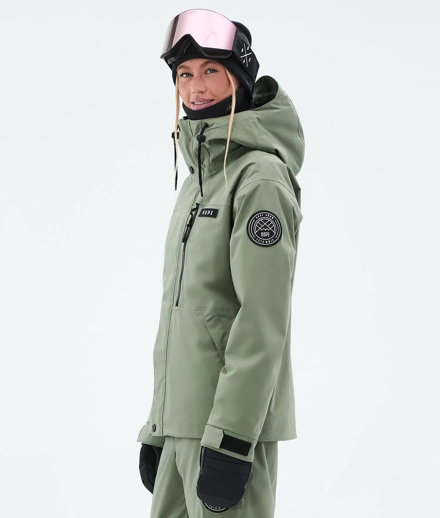 Blizzard W Full Zip Snowboard Jacket Women Moss Green