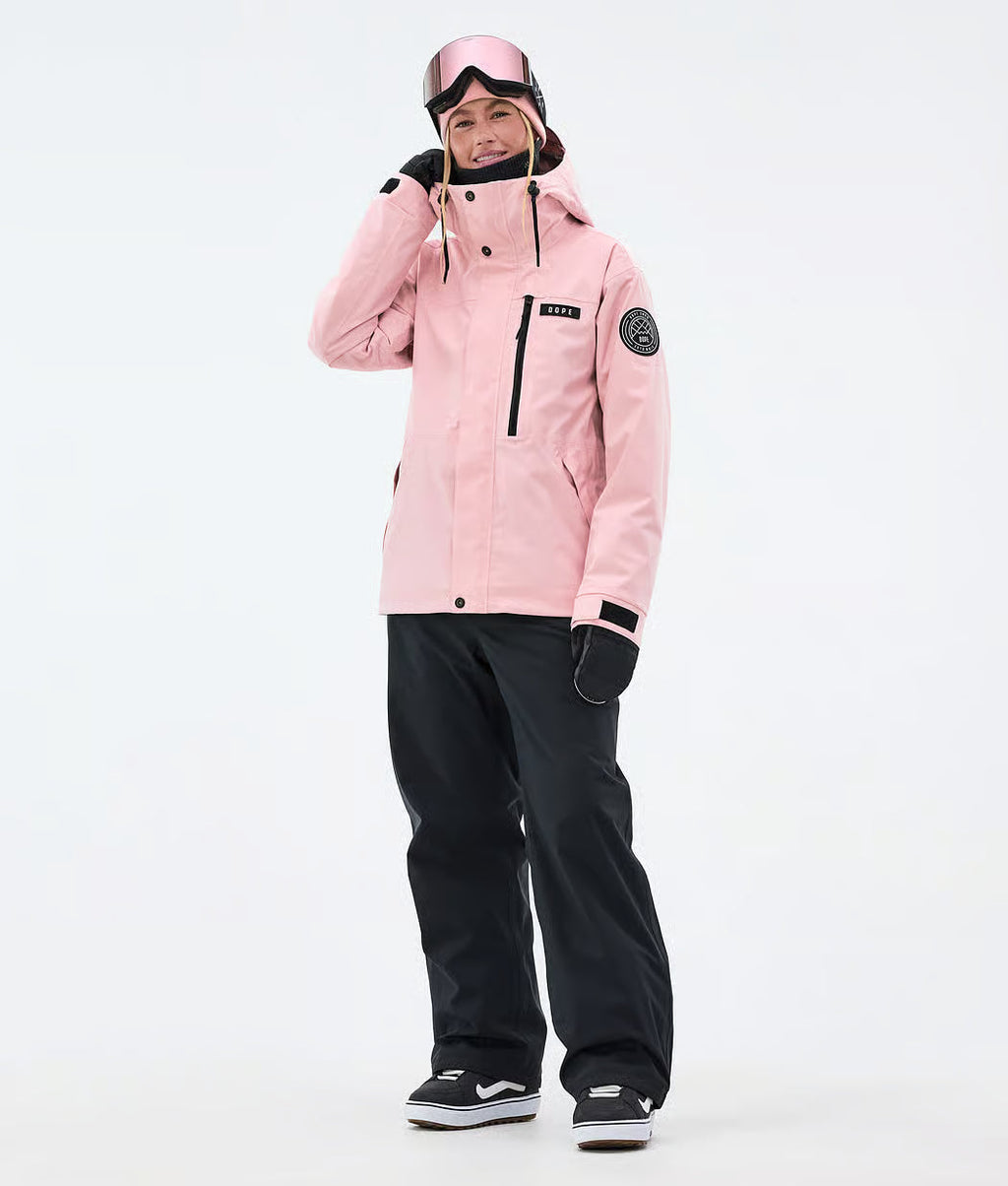 Blizzard W Full Zip Snowboard Jacket Women Soft Pink
