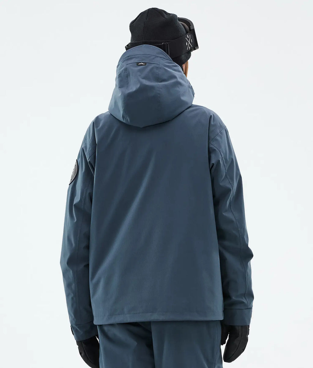 Blizzard W Full Zip Snowboard Jacket Women Metal Blue novo