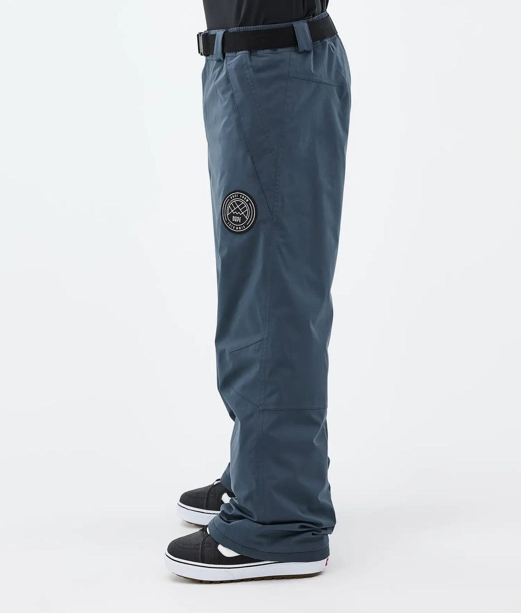 Blizzard snowboard pants men metal blue
