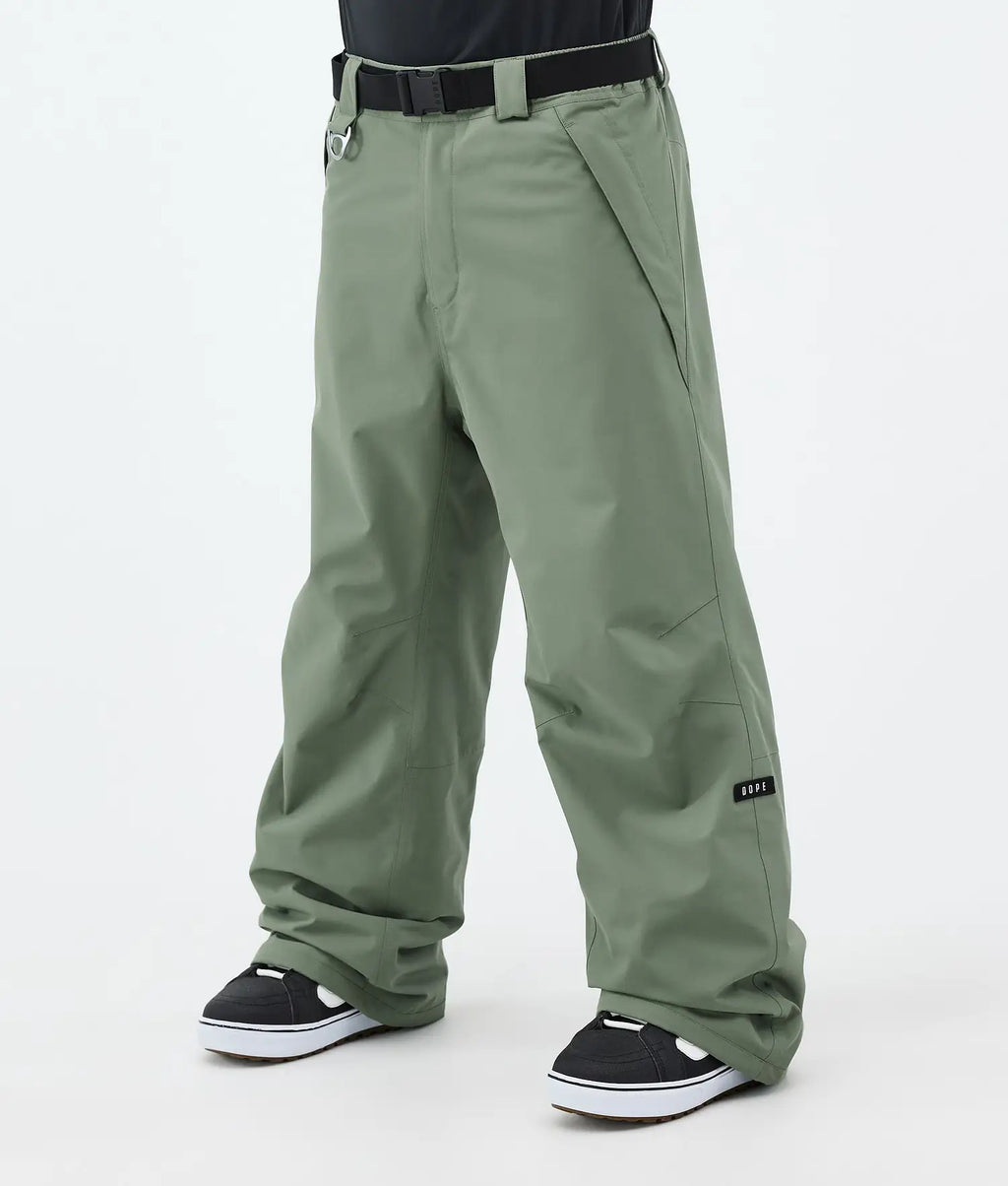 Big Snowboard Pants Men Moss Green novo