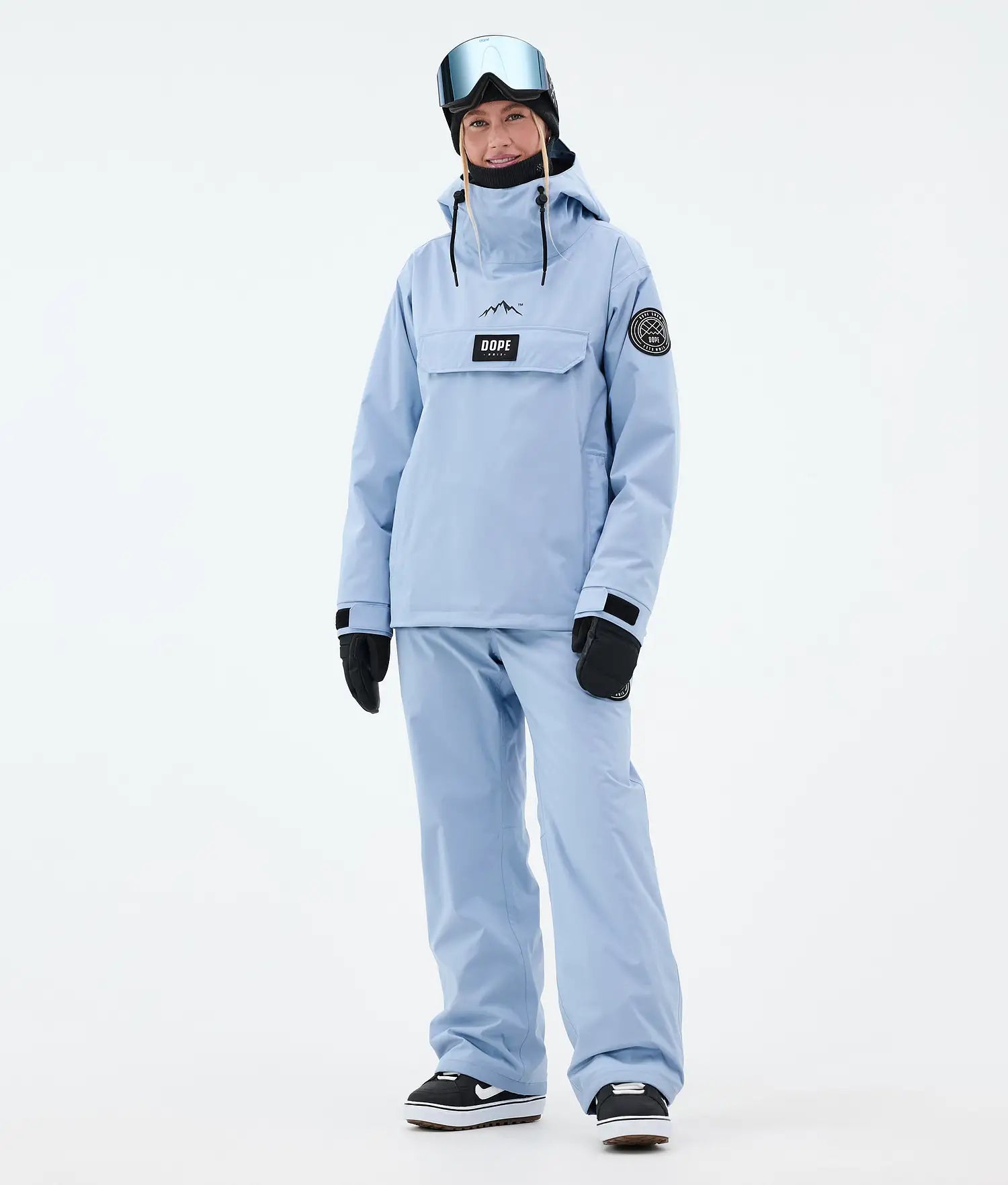 Blizzard W Snowboard Pants Women Light Blue novo