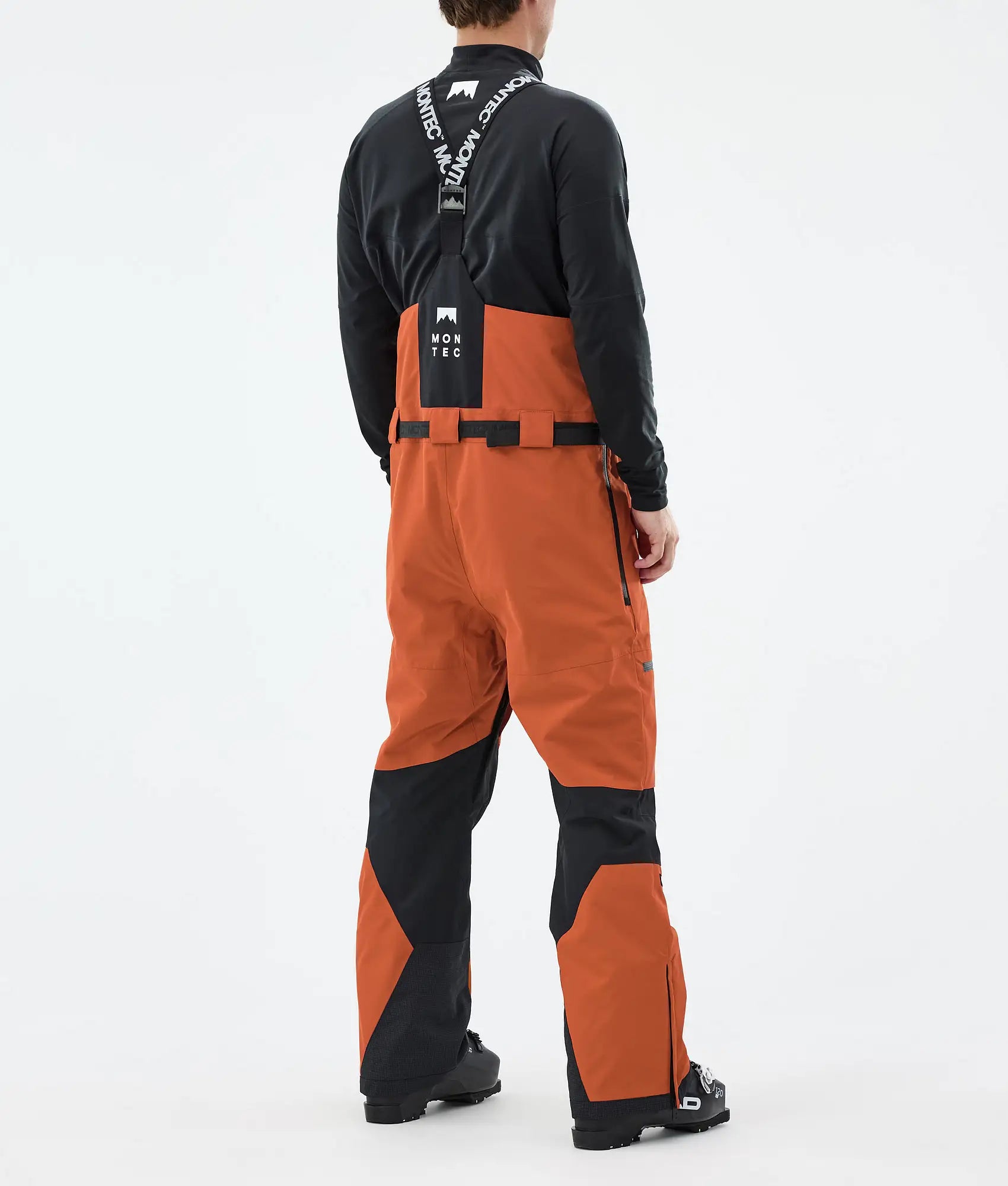 Pantalon de ski Arch pour homme - Orange brûlé/Noir