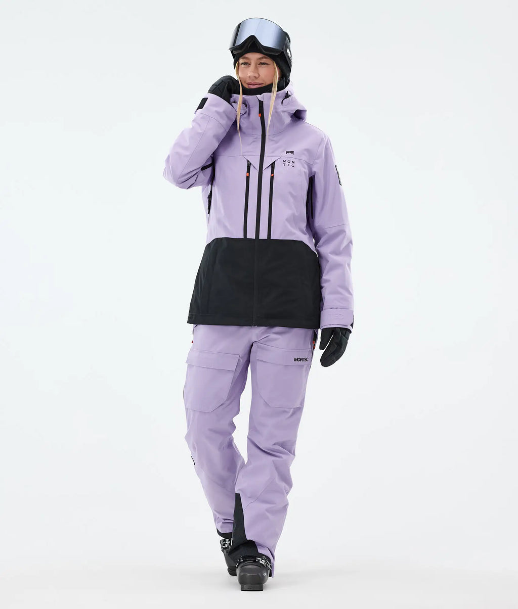 Pantalon de ski Kirin W pour femme - Violet délavé