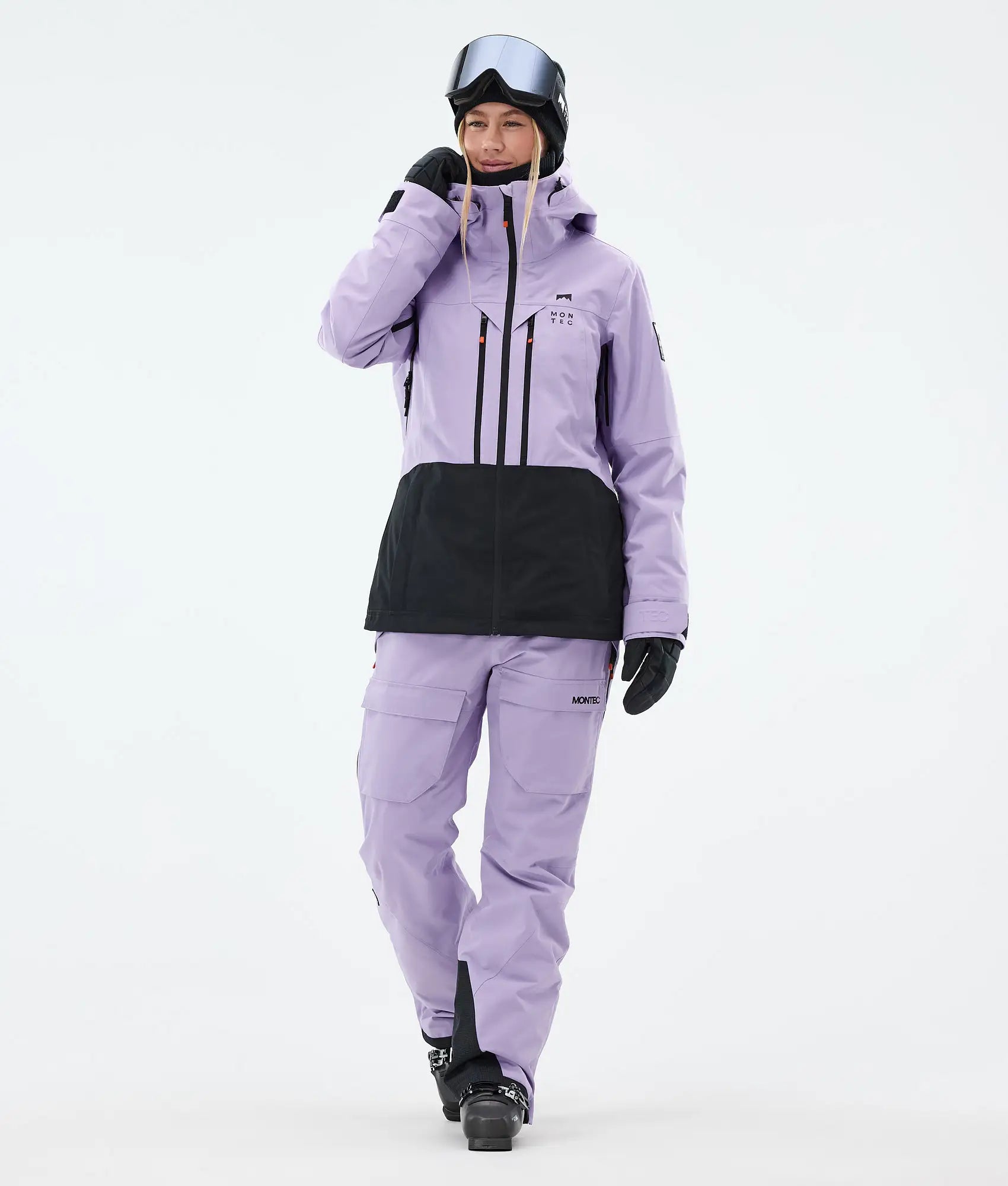 Pantalon de ski Kirin W pour femme - Violet délavé