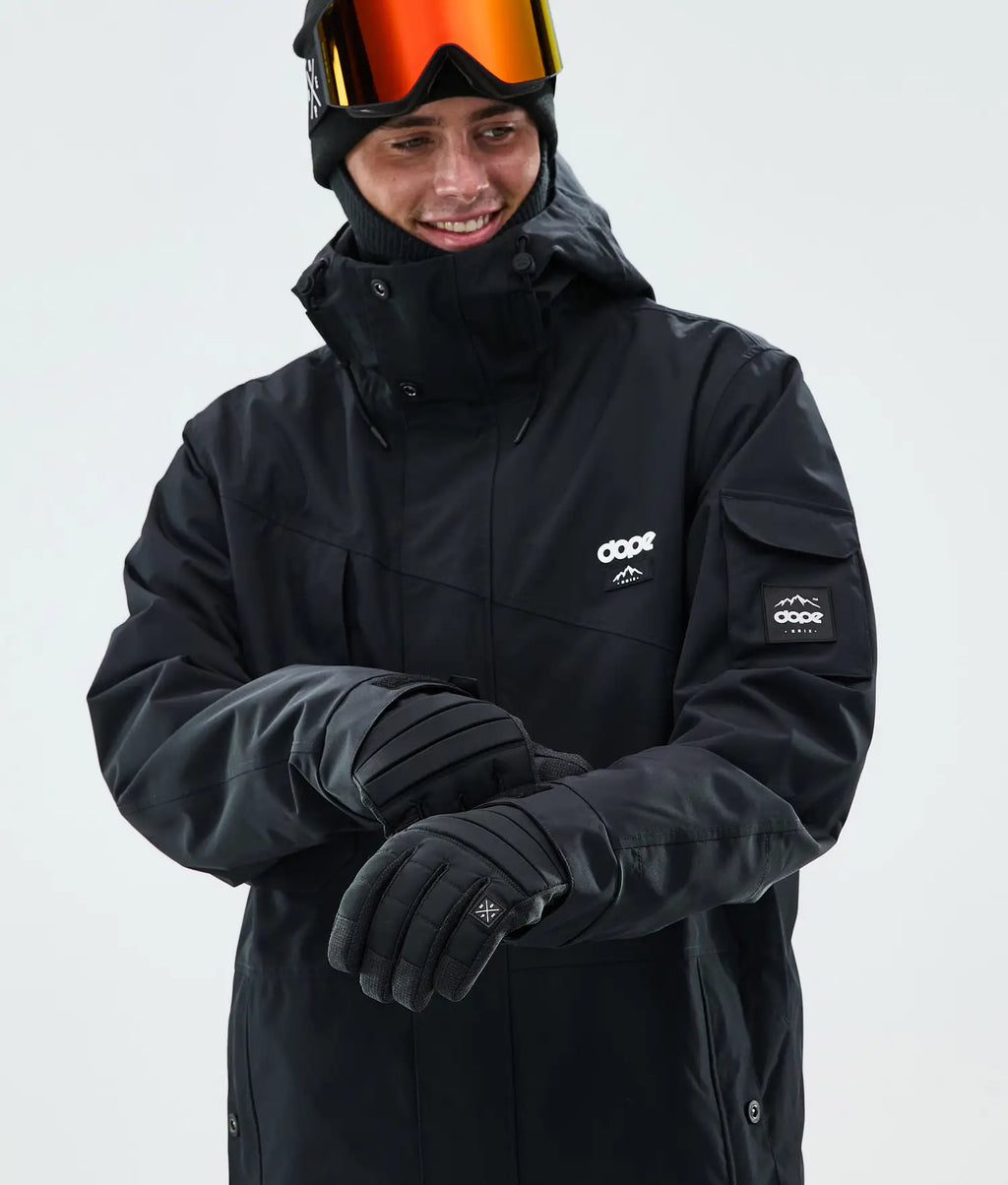 Ace Ski Gloves Black