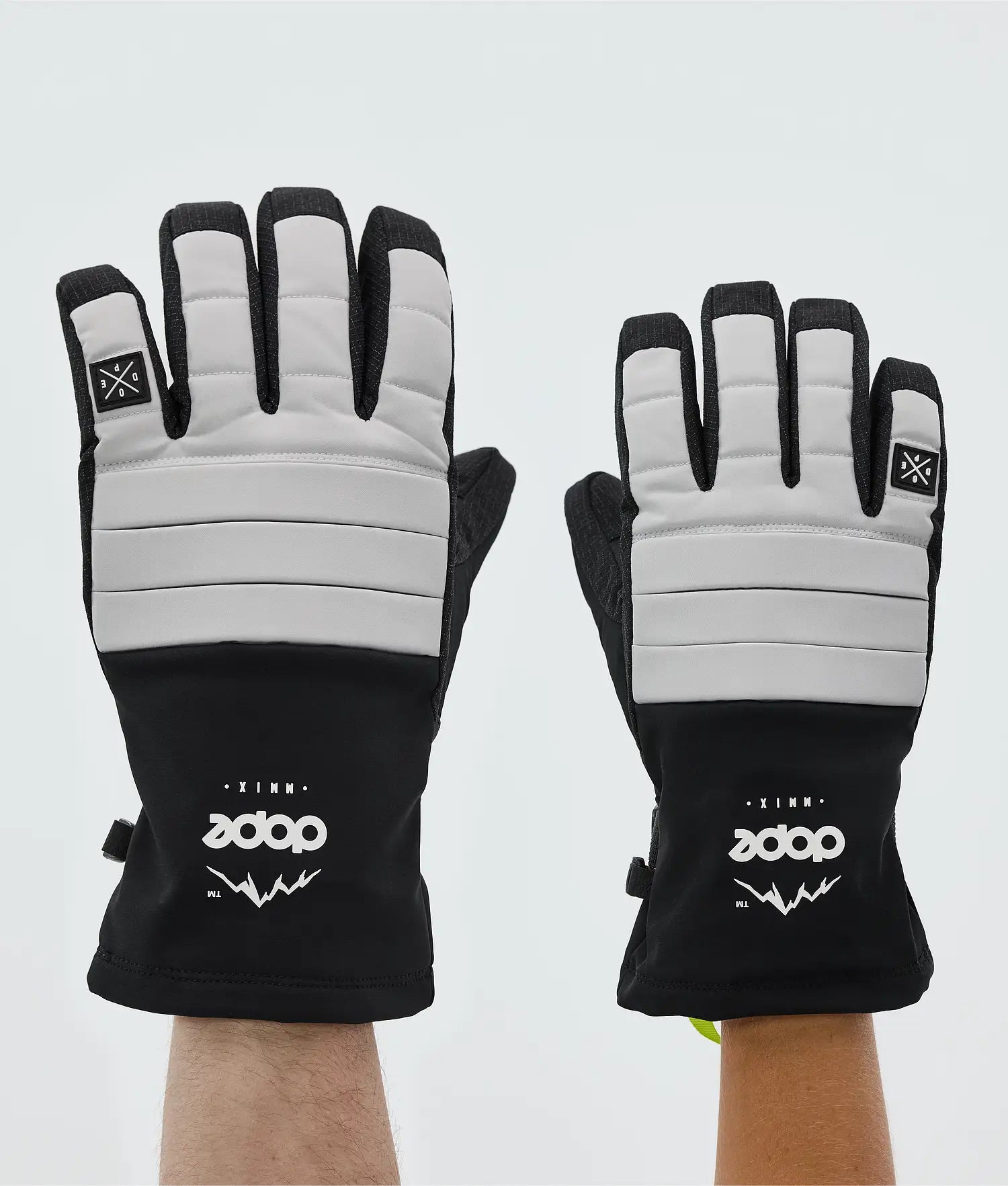 Ace Ski Gloves Light Grey