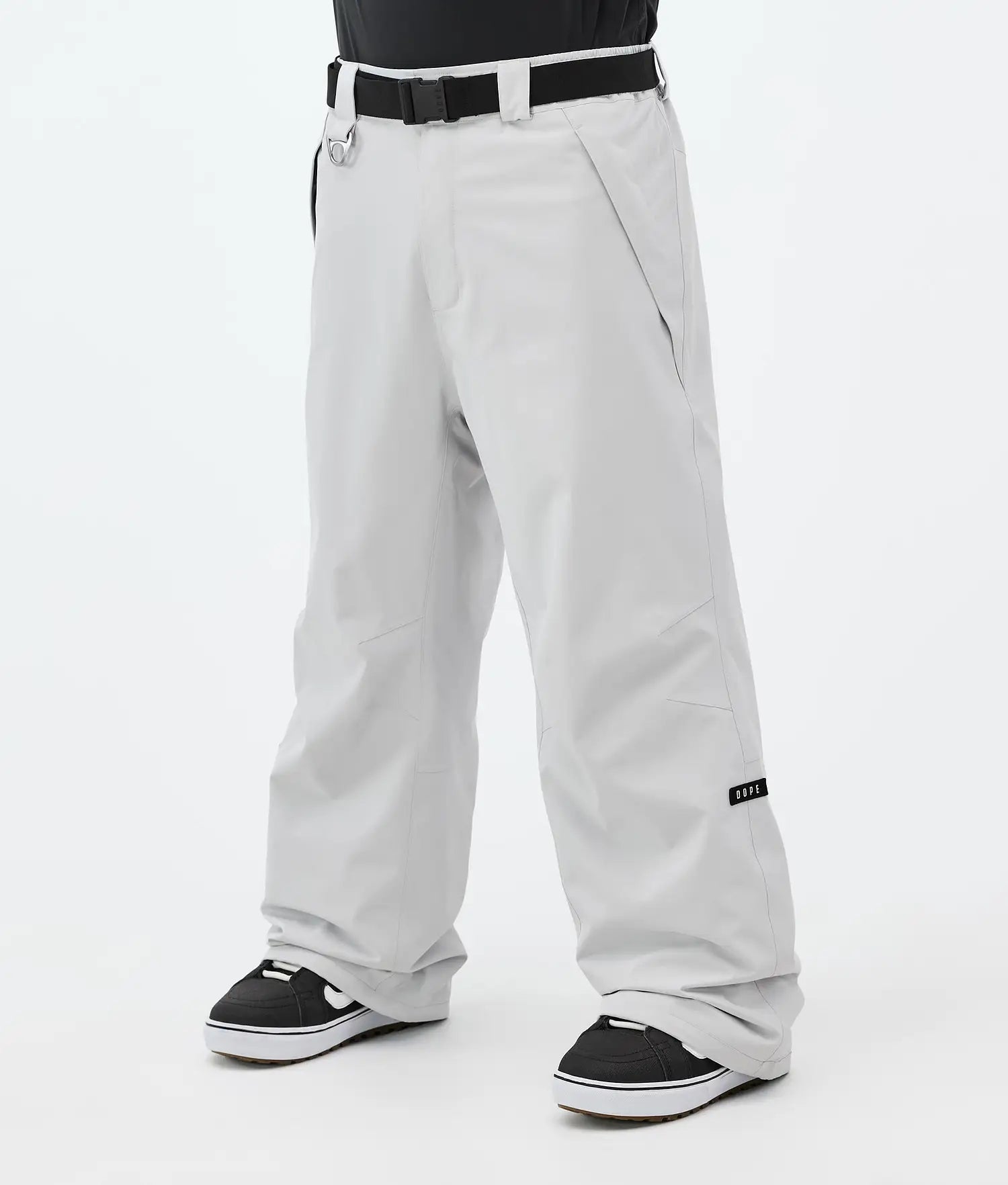 Big Snowboard Pants Men Light Grey