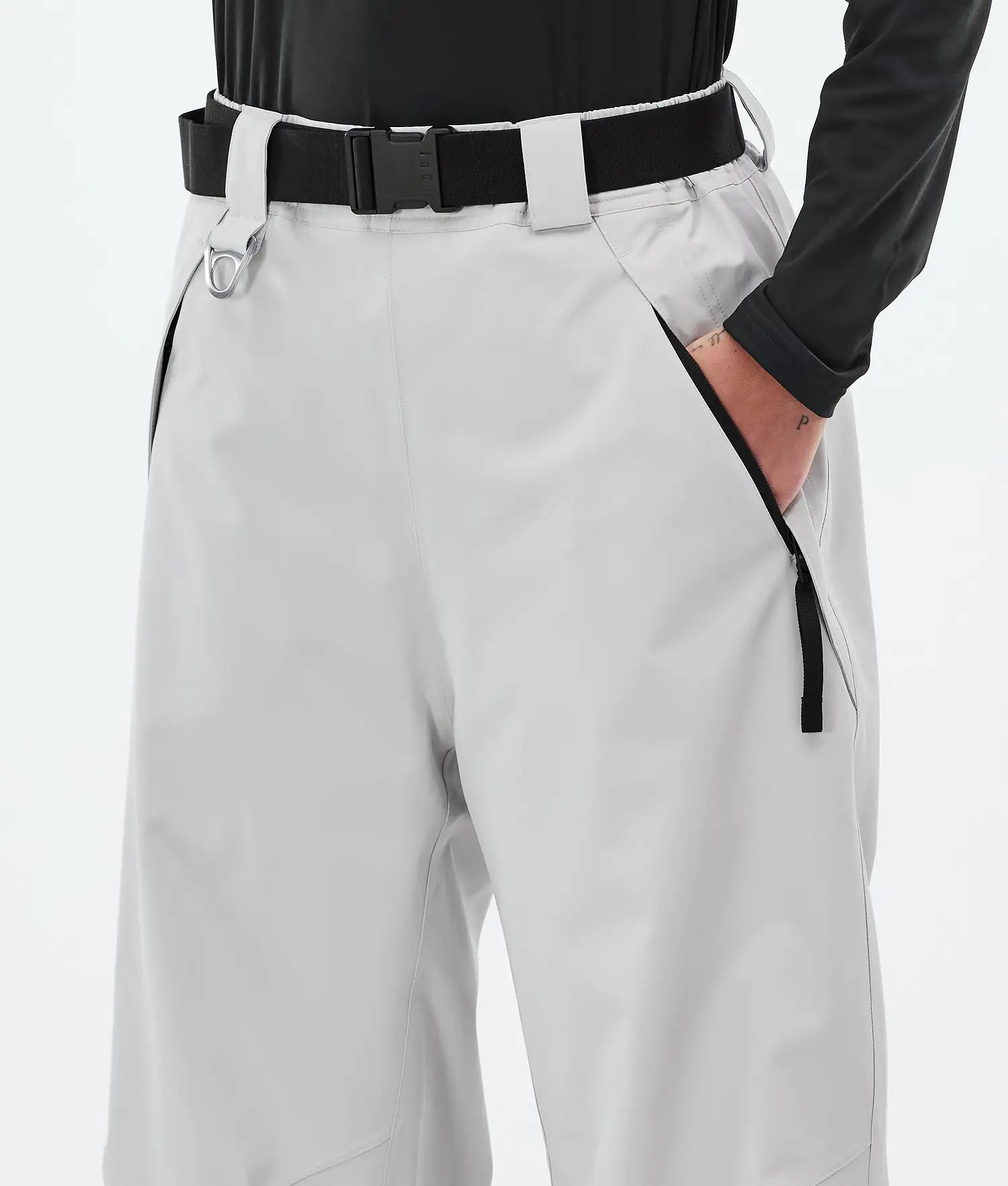 Big W Snowboard Pants Women Light Grey novo