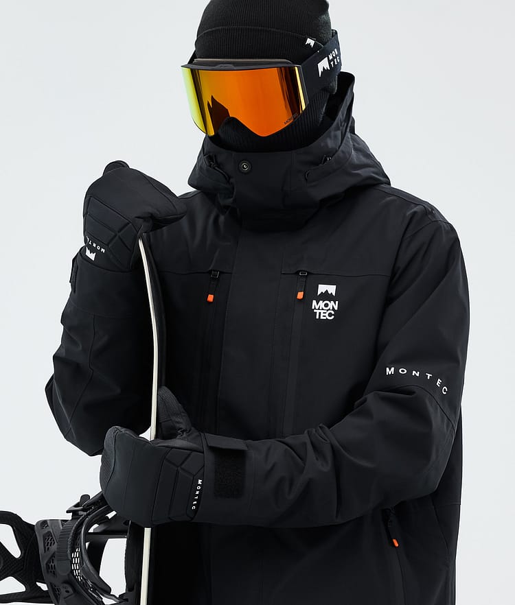 Moufles de neige noires