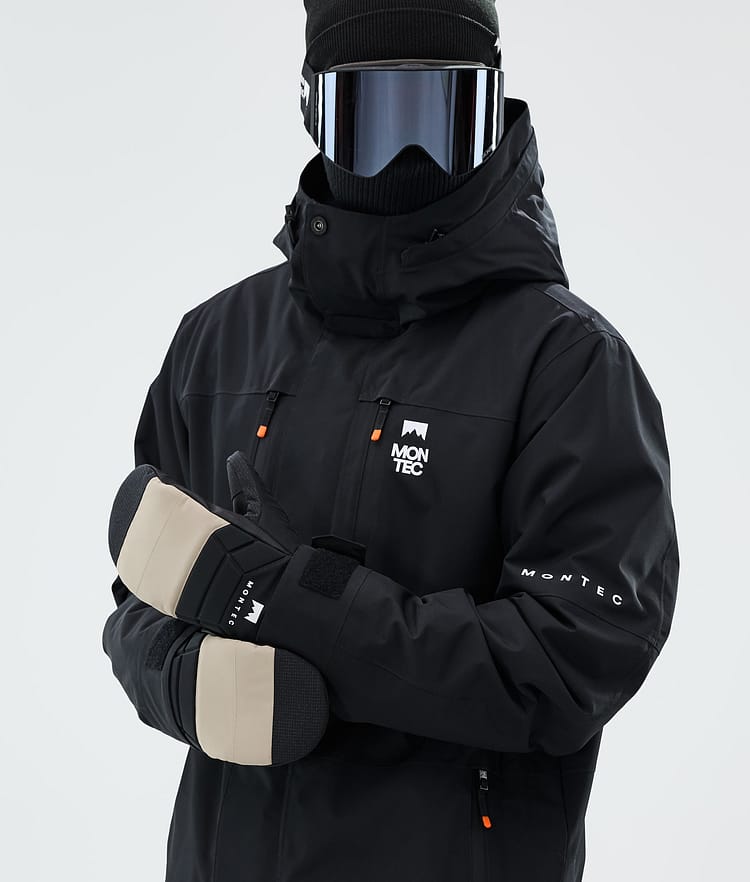 Moufles de neige sable