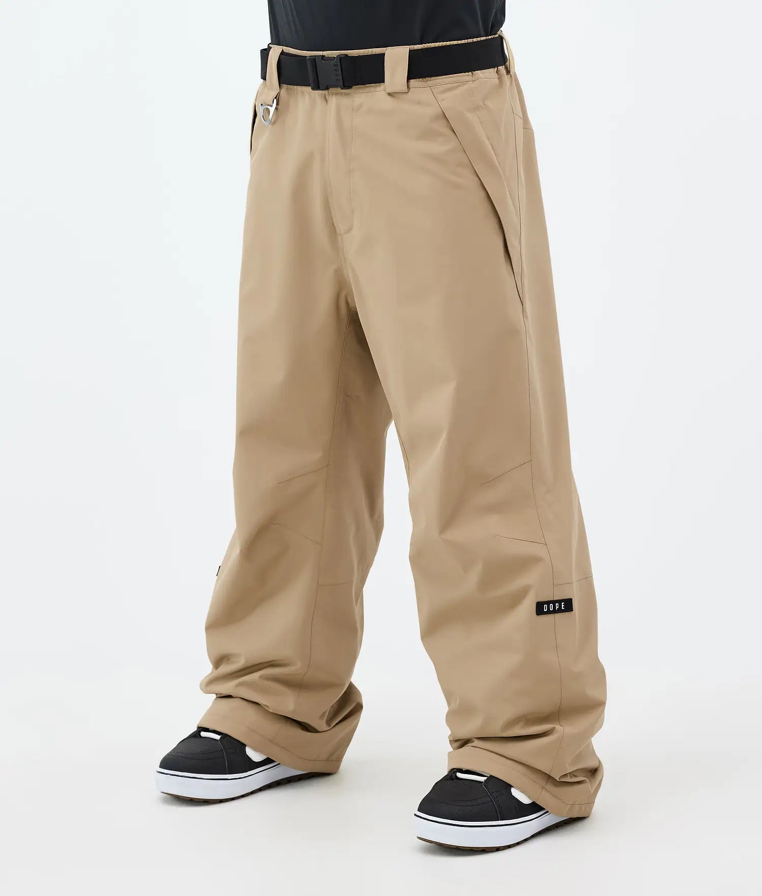 Big snowboard pants men's khaki